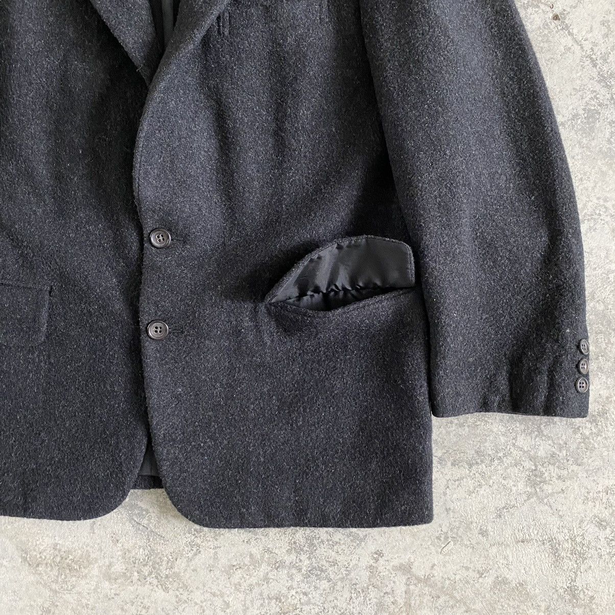 Comme des Garcons Homme 1990’s Archive Comme des Garçons Homme Wool Blend Jacket Size US S / EU 44-46 / 1 - 7 Thumbnail