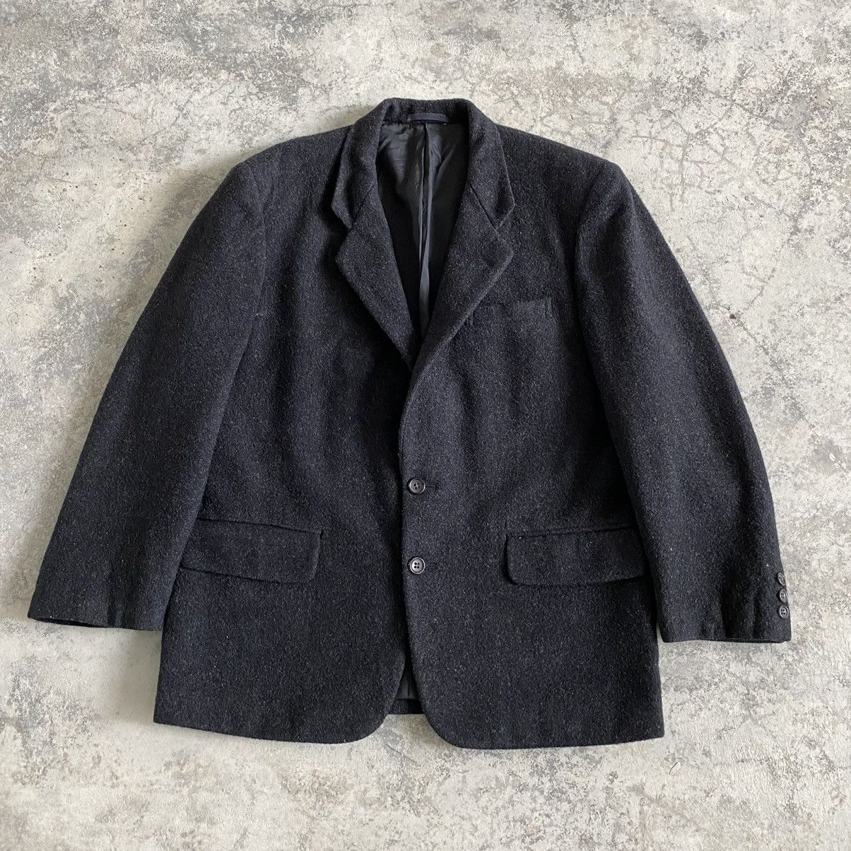 Comme des Garcons Homme 1990’s Archive Comme des Garçons Homme Wool Blend Jacket Size US S / EU 44-46 / 1 - 3 Thumbnail