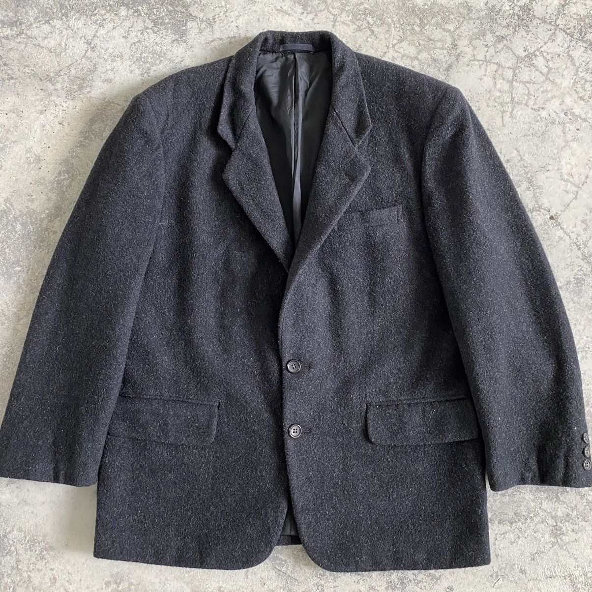 Comme des Garcons Homme 1990’s Archive Comme des Garçons Homme Wool Blend Jacket Size US S / EU 44-46 / 1 - 4 Thumbnail
