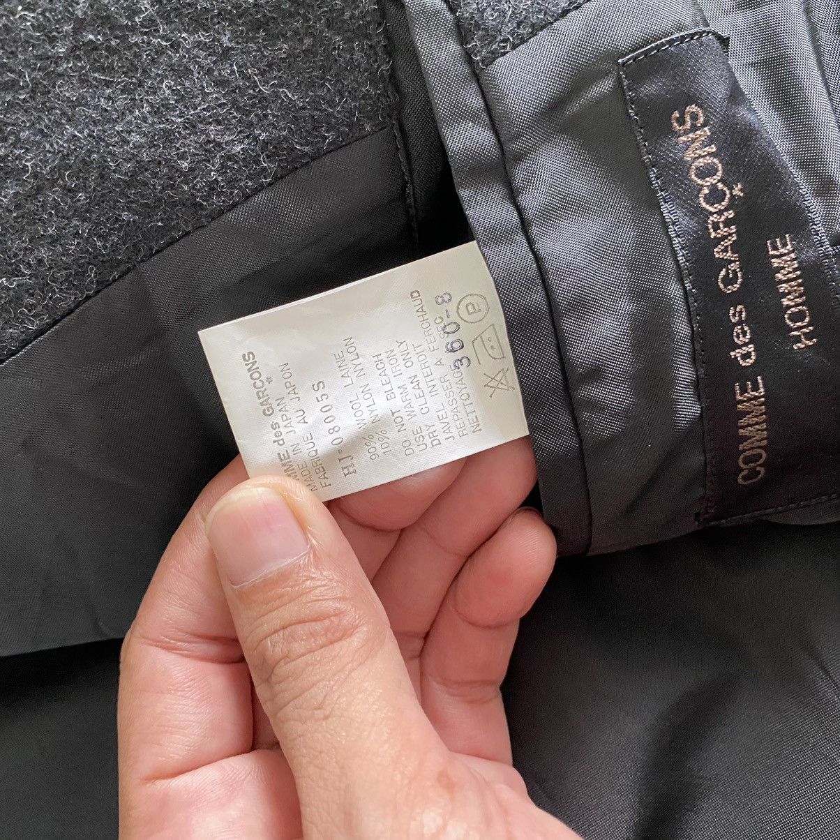 Comme des Garcons Homme 1990’s Archive Comme des Garçons Homme Wool Blend Jacket Size US S / EU 44-46 / 1 - 12 Thumbnail