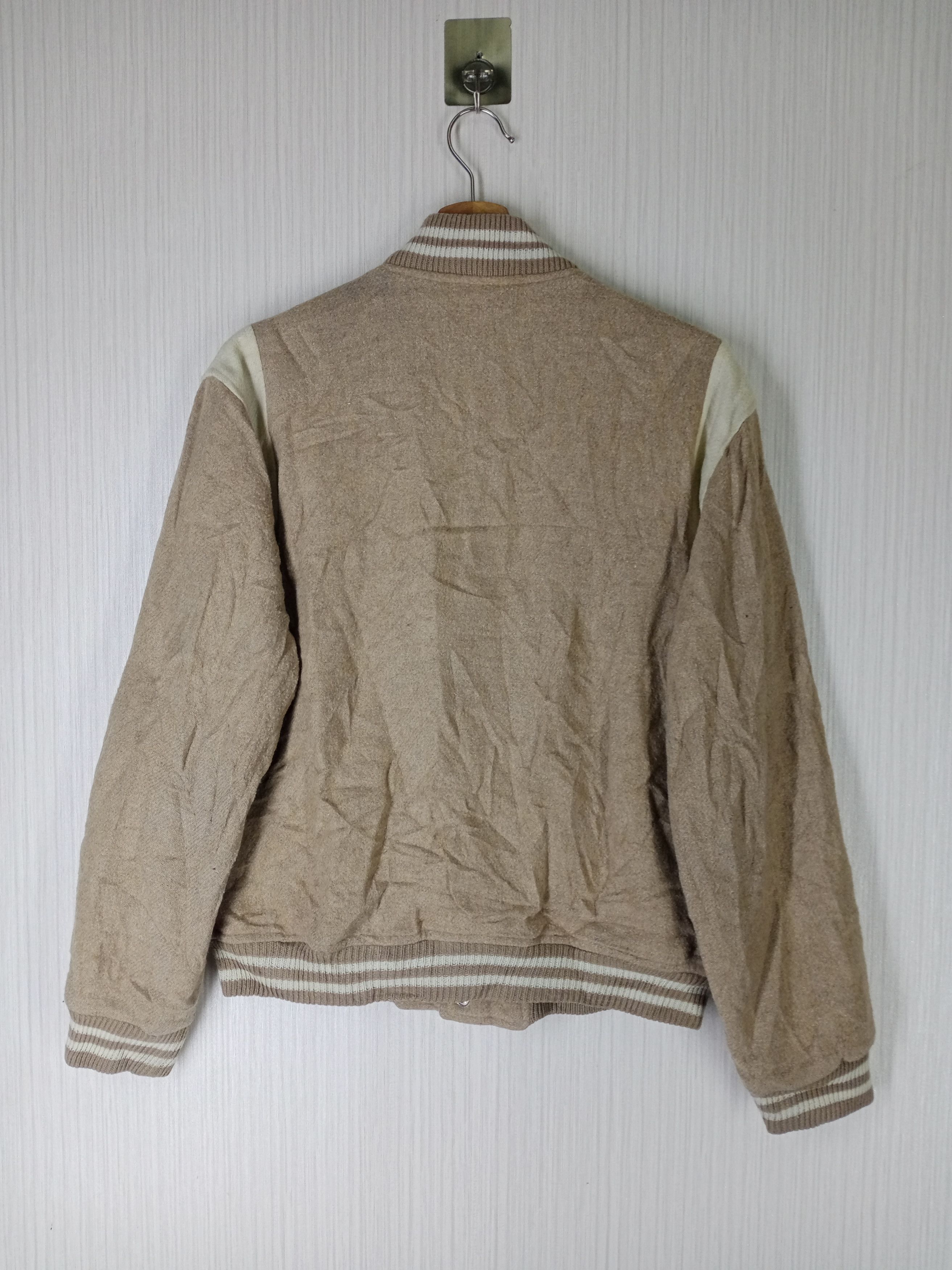 Japanese Brand Vintage Off Road Japanese Varsity Jacket Wool Size US M / EU 48-50 / 2 - 6 Thumbnail