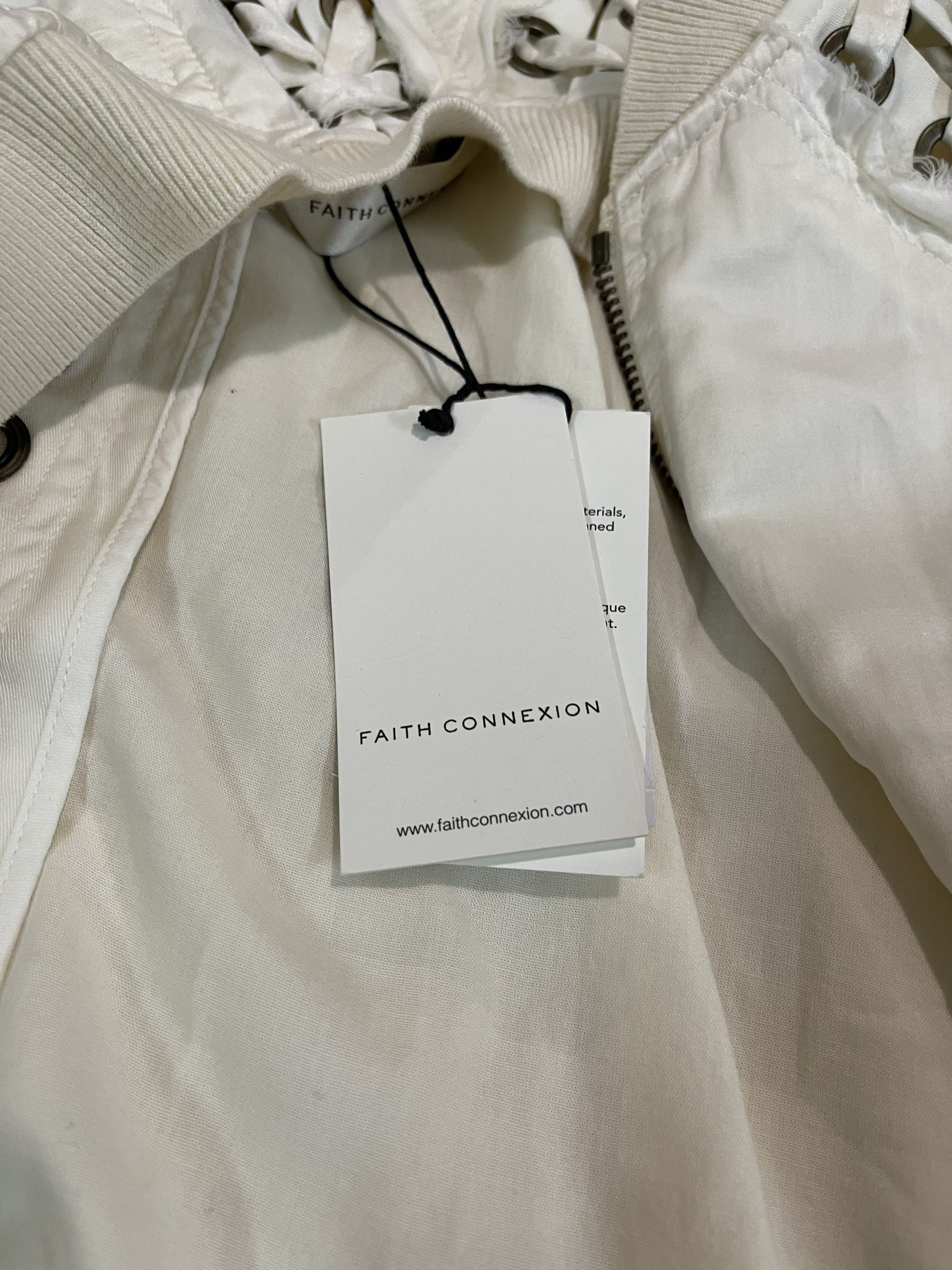 Faith Connexion RRP 1480$ Faith Connexion S/S2018 Lace-up Bomber Vest Size US M / EU 48-50 / 2 - 2 Thumbnail
