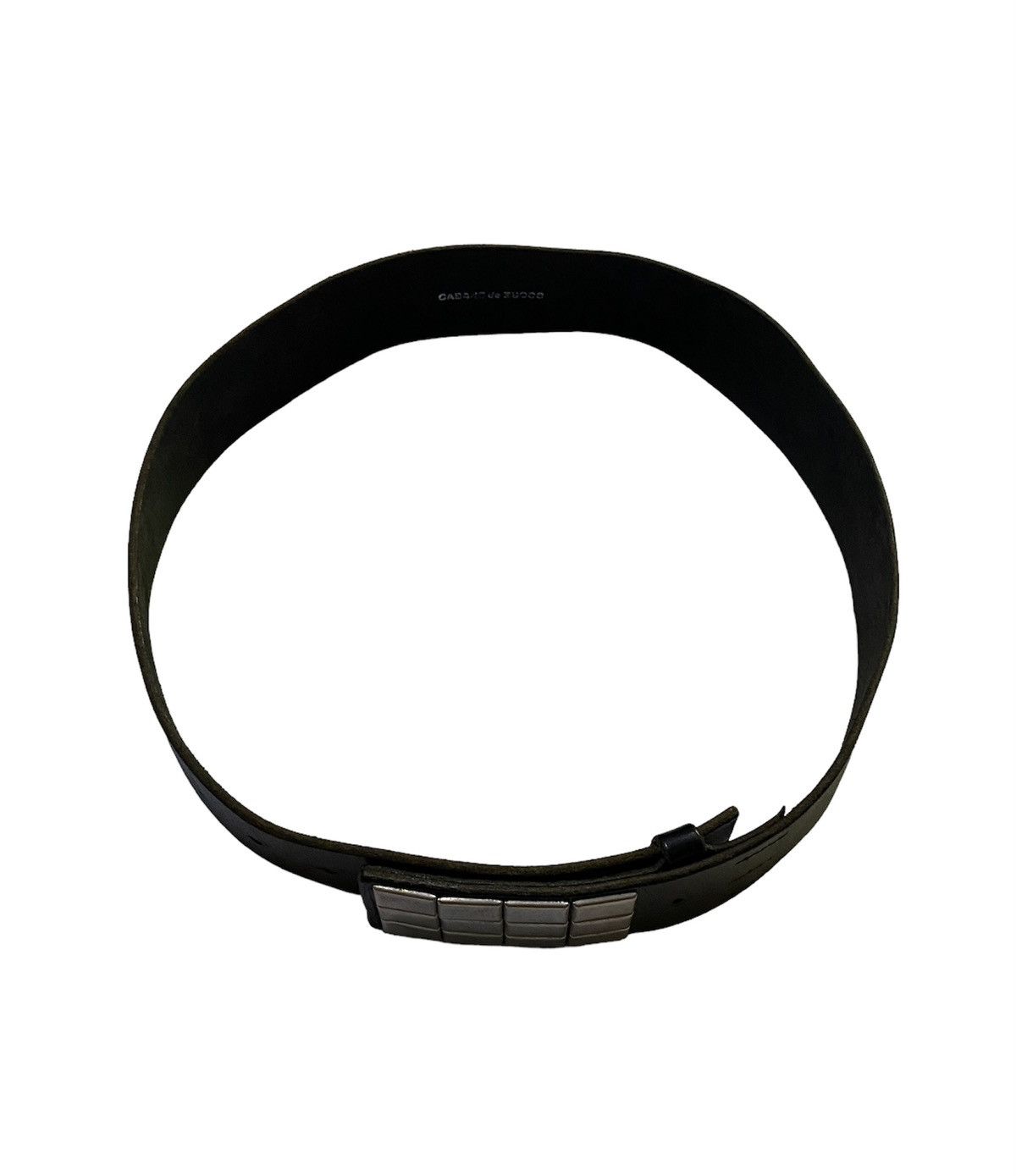 CABANE de ZUCCa × Issey Miyake × Japanese Brand Issey Miyake Zucca De Cabana Leather Belts Size 34 - 12 Thumbnail