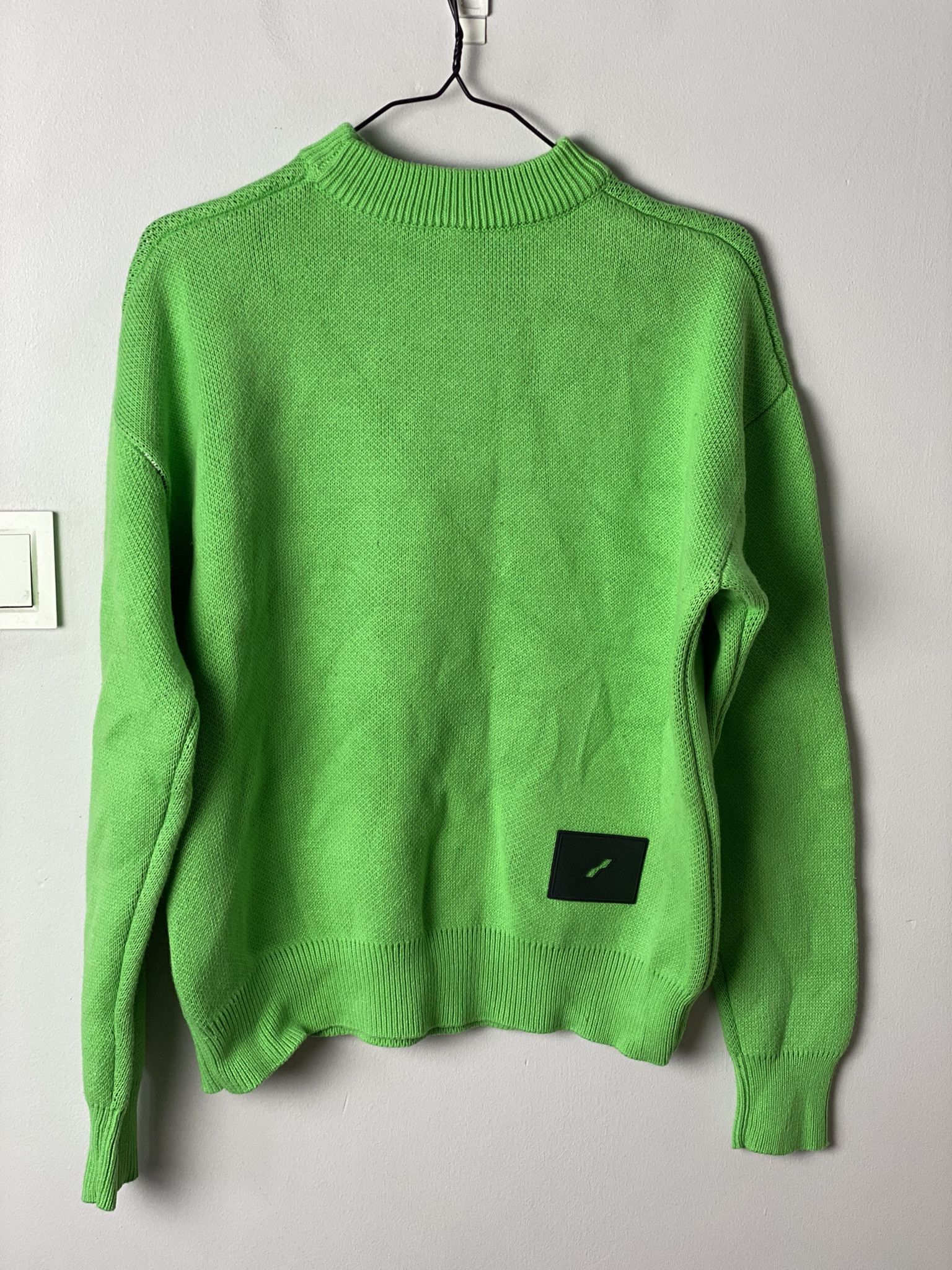 Japanese Brand × WE11DONE We11done big logo knitwear sweater Size US XS / EU 42 / 0 - 6 Thumbnail