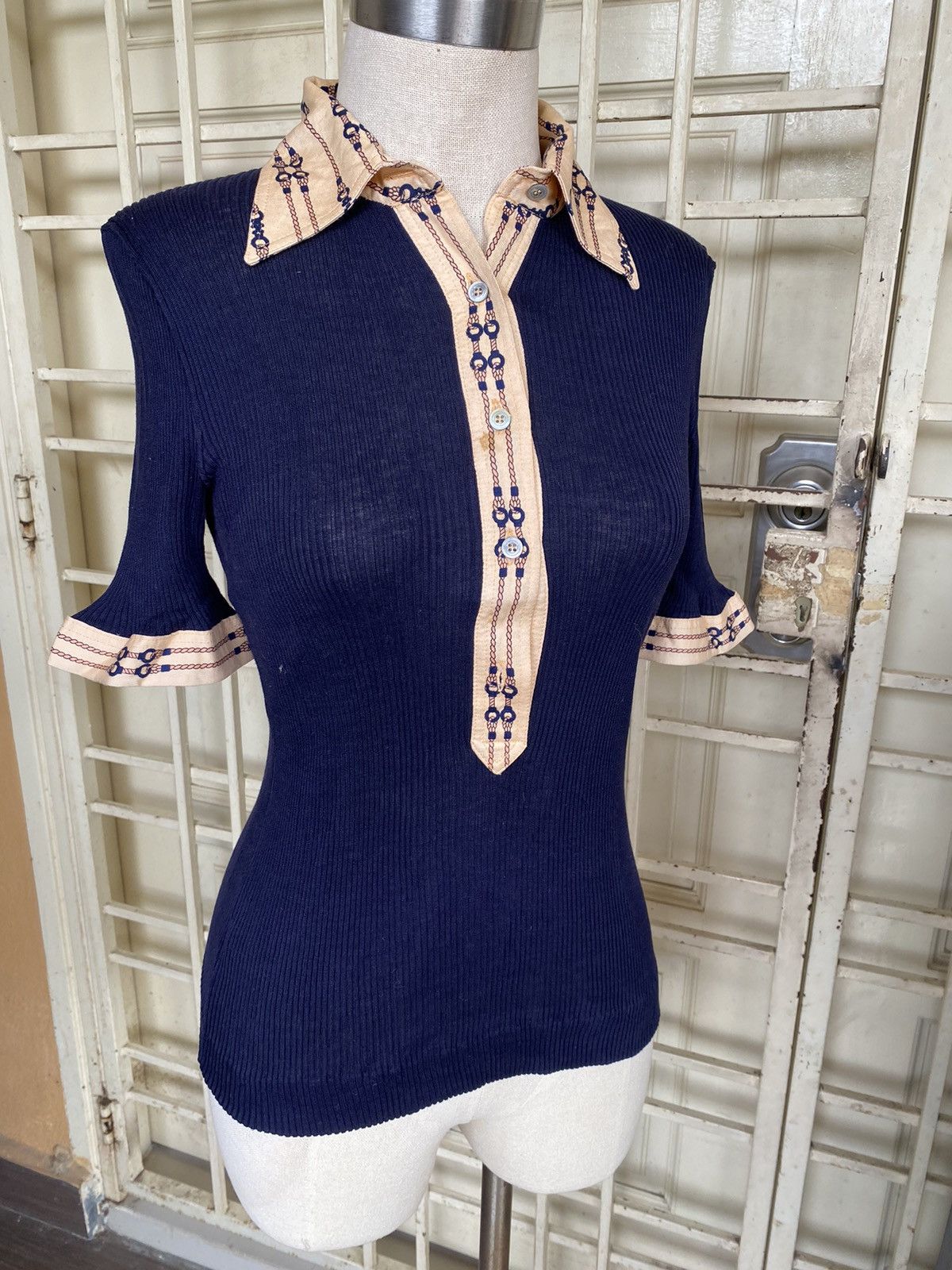 Celine vintage celine polo Size M / US 6-8 / IT 42-44 - 2 Thumbnail