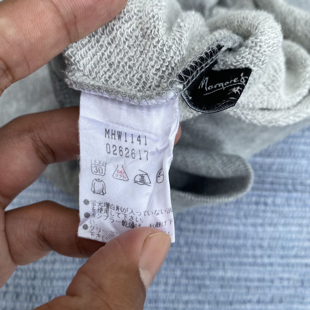 Margaret Howell × Vintage vintage grey wide neck Size M / US 6-8 / IT 42-44 - 8 Thumbnail