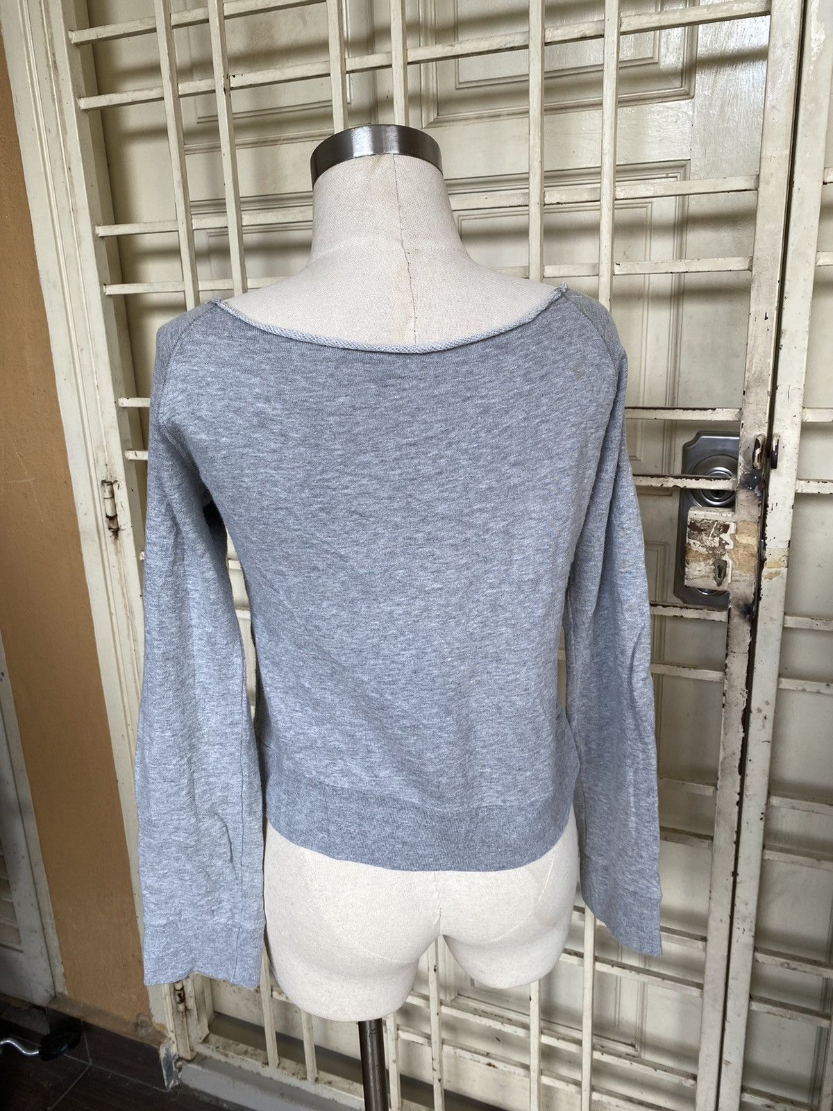 Margaret Howell × Vintage vintage grey wide neck Size M / US 6-8 / IT 42-44 - 2 Thumbnail
