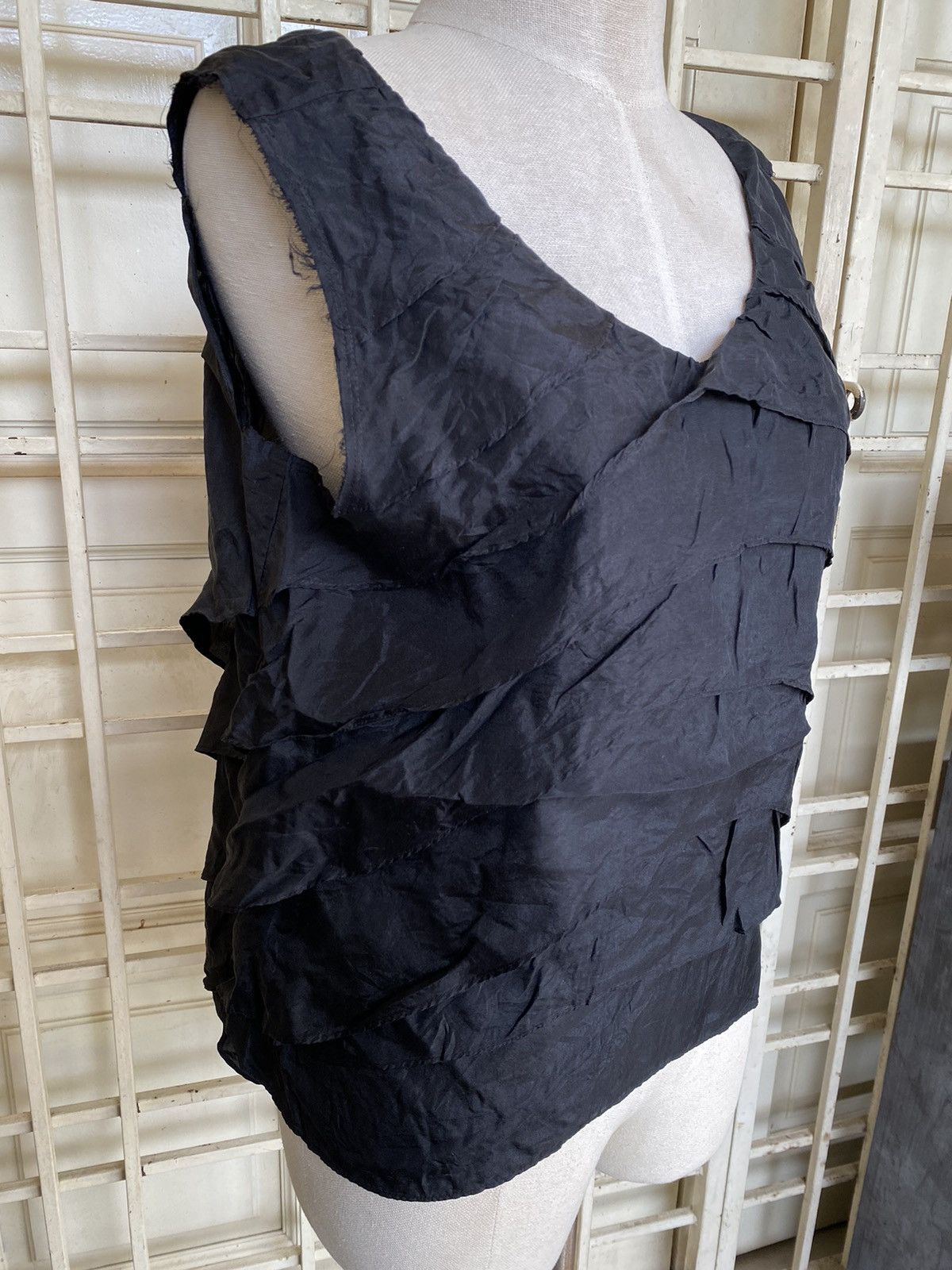 CABANE de ZUCCa black tank Size M / US 6-8 / IT 42-44 - 2 Thumbnail