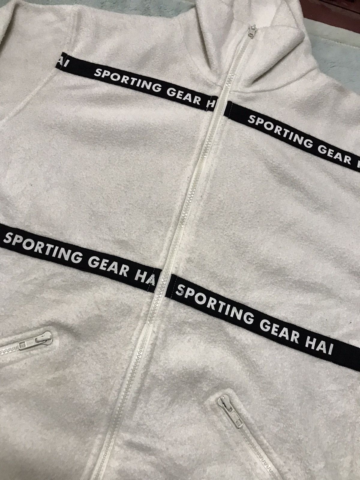 Hai Sporting Gear 🔥Rare🔥 Issey Miyake Hai Sporting Gear Fleece Jacket Size US M / EU 48-50 / 2 - 4 Thumbnail