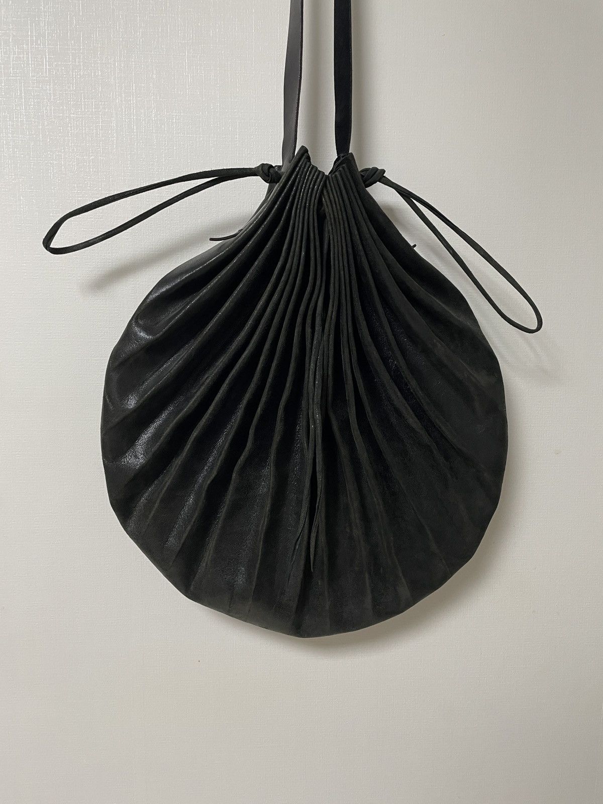 Ma+ Grail! Unique Shell bag from Ma+ Large cow Leather bag.Guidi Size ONE SIZE - 5 Thumbnail