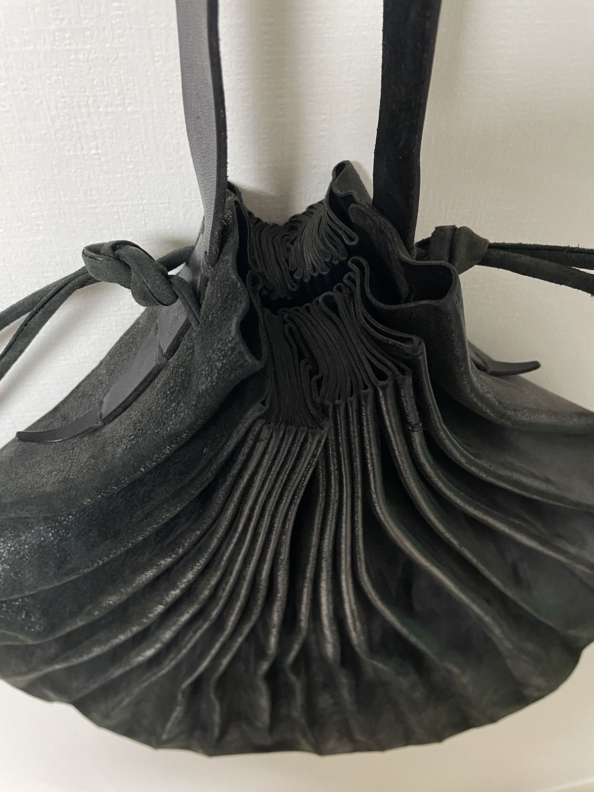 Ma+ Grail! Unique Shell bag from Ma+ Large cow Leather bag.Guidi Size ONE SIZE - 3 Thumbnail