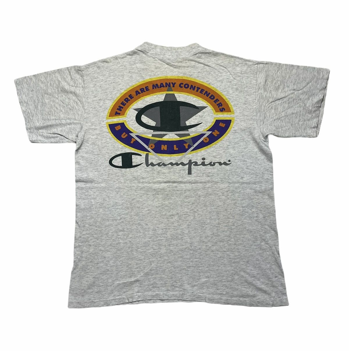 Champion Vintage Champion Big Logo T-Shirt Size US L / EU 52-54 / 3 - 1 Thumbnail
