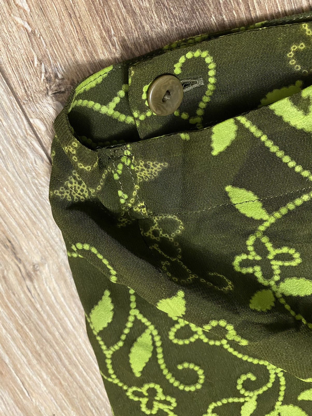Kenzo Rare Luxury Skirt Kenzo Jungle Made in France. Size 30" / US 8 / IT 44 - 7 Thumbnail