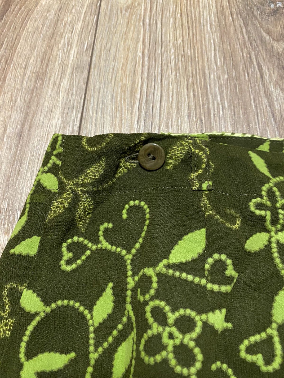 Kenzo Rare Luxury Skirt Kenzo Jungle Made in France. Size 30" / US 8 / IT 44 - 9 Thumbnail