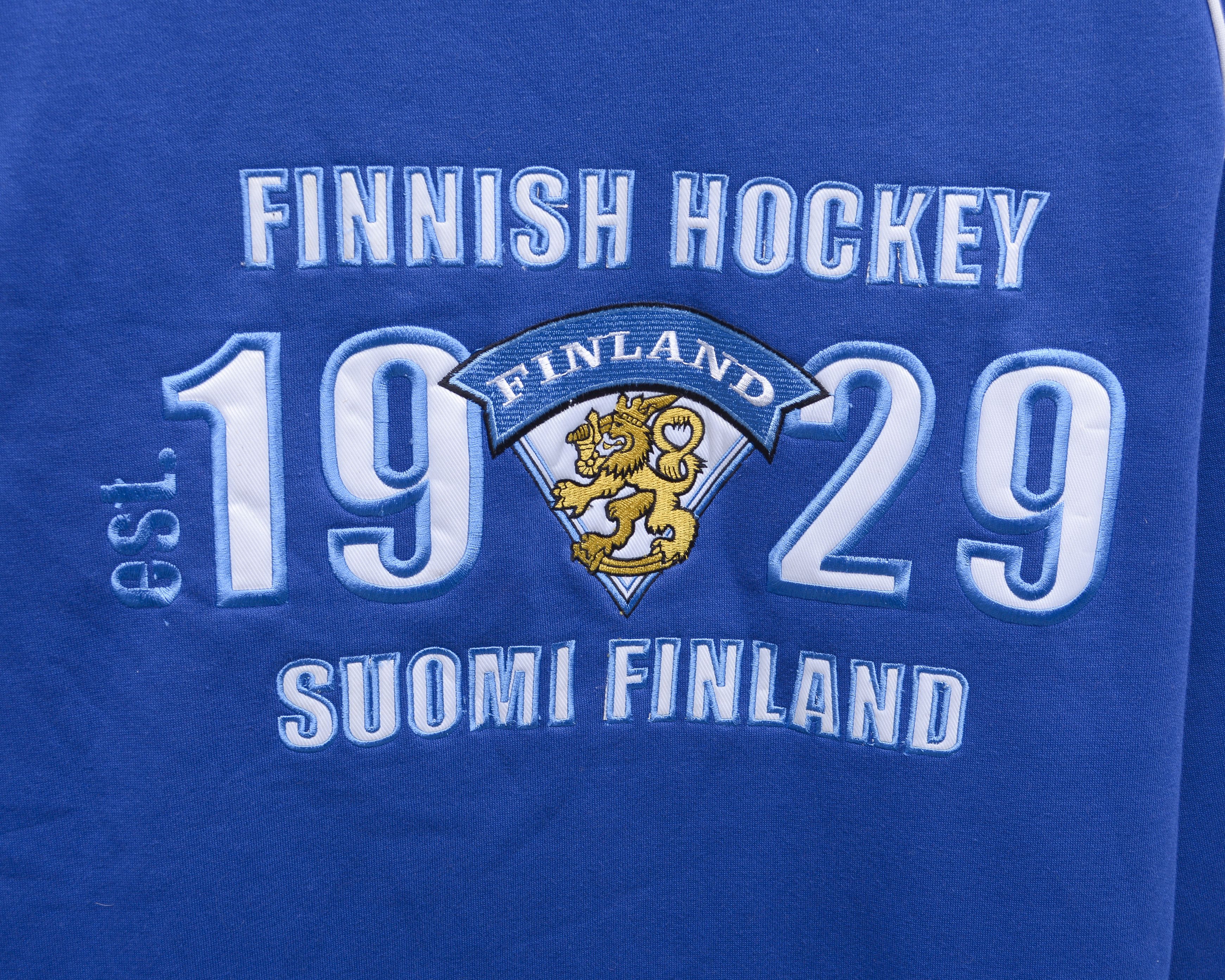 NHL Finnish Suomi Finland 1929 Mens 2XL Hockey Pullover Jumper Size US XXL / EU 58 / 5 - 4 Thumbnail