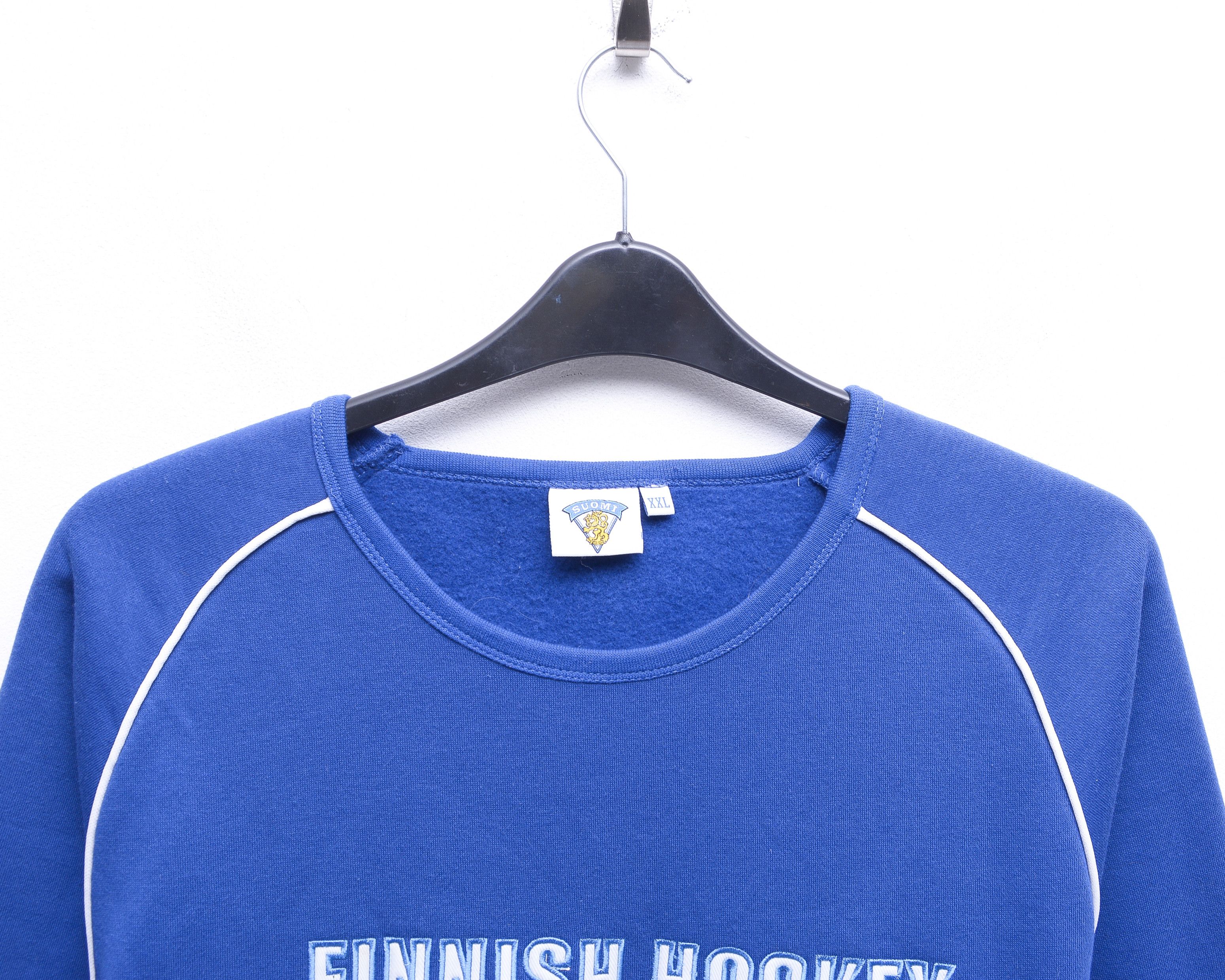 NHL Finnish Suomi Finland 1929 Mens 2XL Hockey Pullover Jumper Size US XXL / EU 58 / 5 - 2 Thumbnail