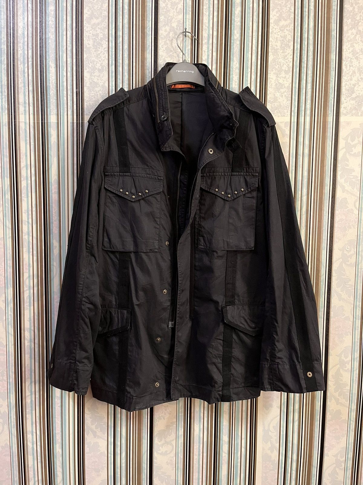 Japanese Brand Elle homme design military #A6 Size US L / EU 52-54 / 3 - 4 Thumbnail