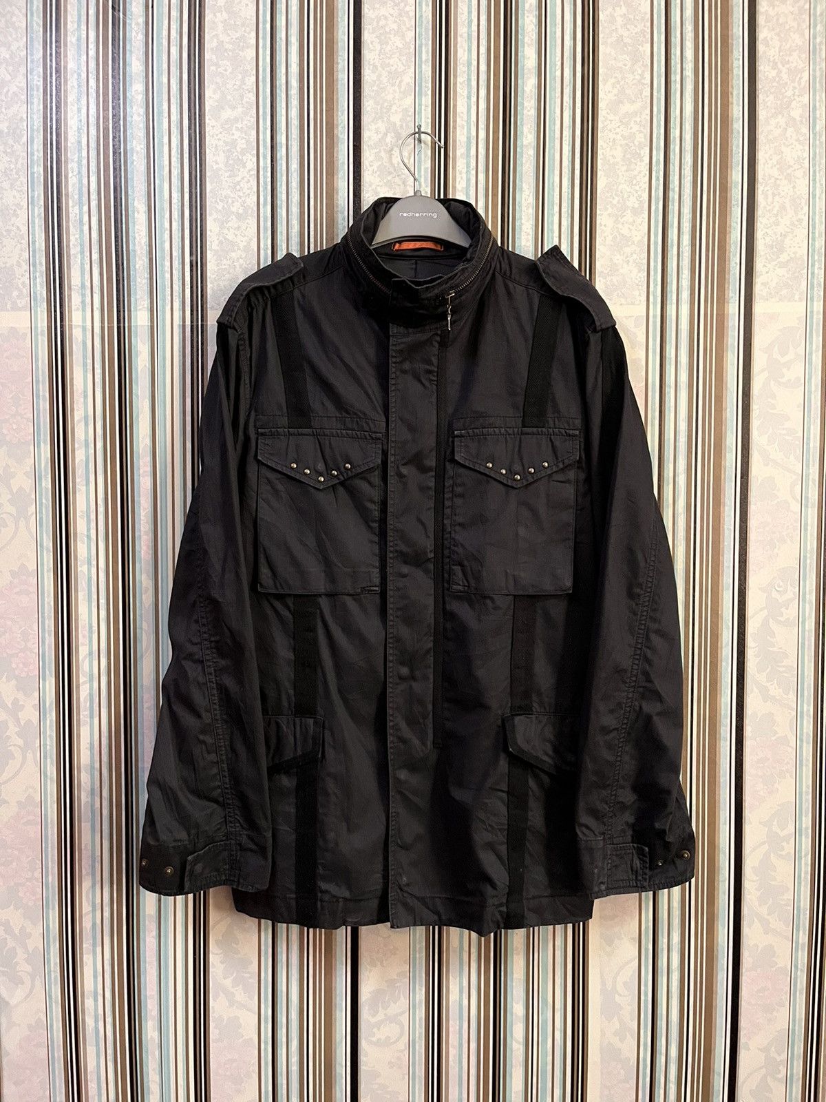 Japanese Brand Elle homme design military #A6 Size US L / EU 52-54 / 3 - 2 Thumbnail