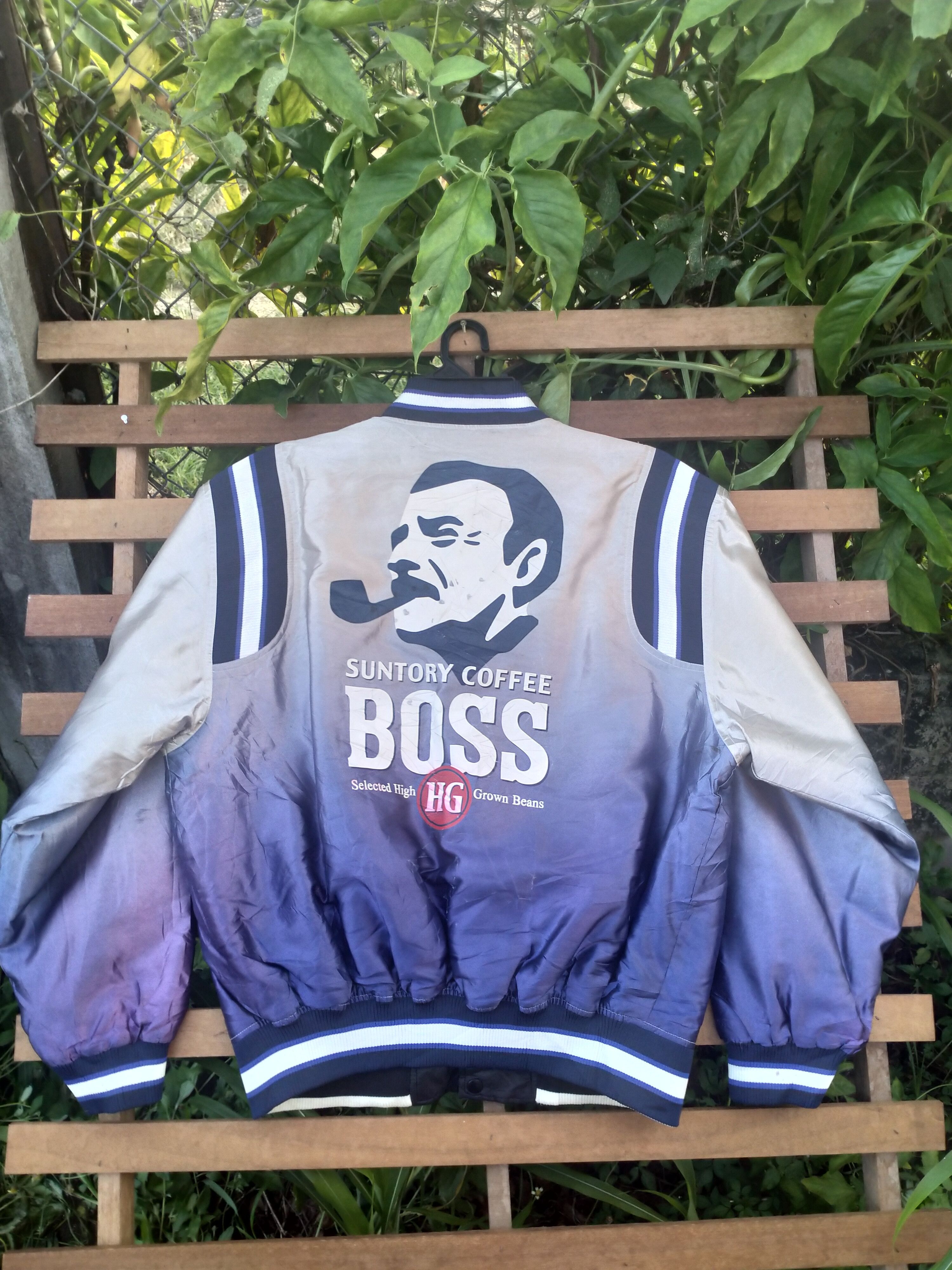 Japanese Brand SUNTORY COFFEE BOSS REVERSIBLE JACKET Size US XXL / EU 58 / 5 - 5 Thumbnail
