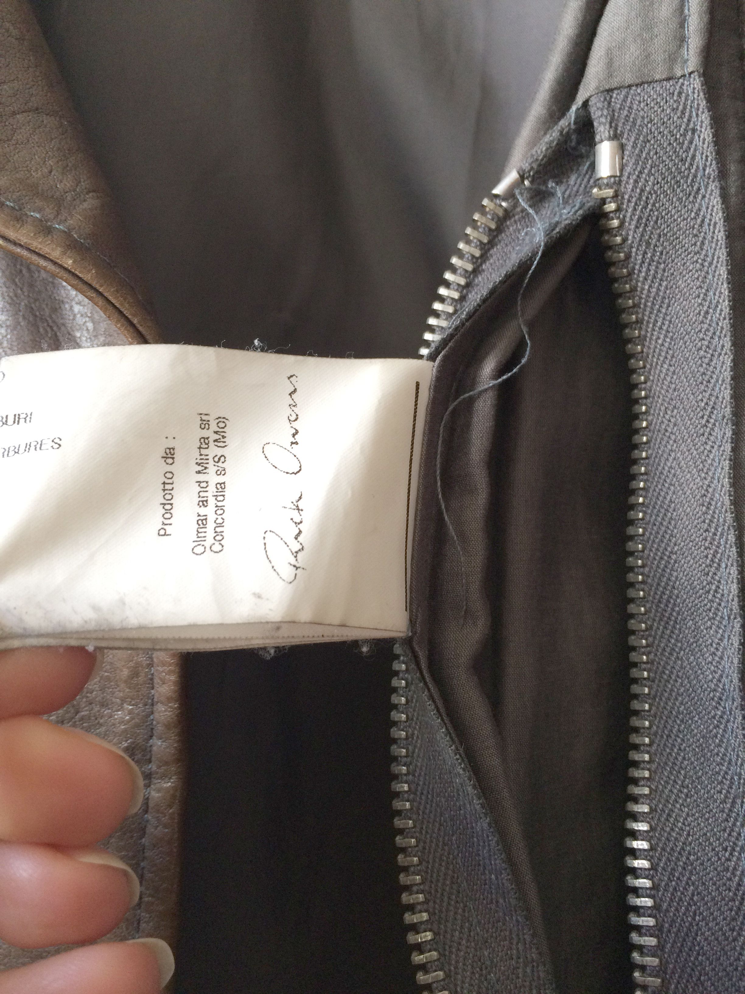 Rick Owens Calf-leather 'Bauhaus' from Dust/Crust F/W 2009/2010 Size US M / EU 48-50 / 2 - 10 Thumbnail