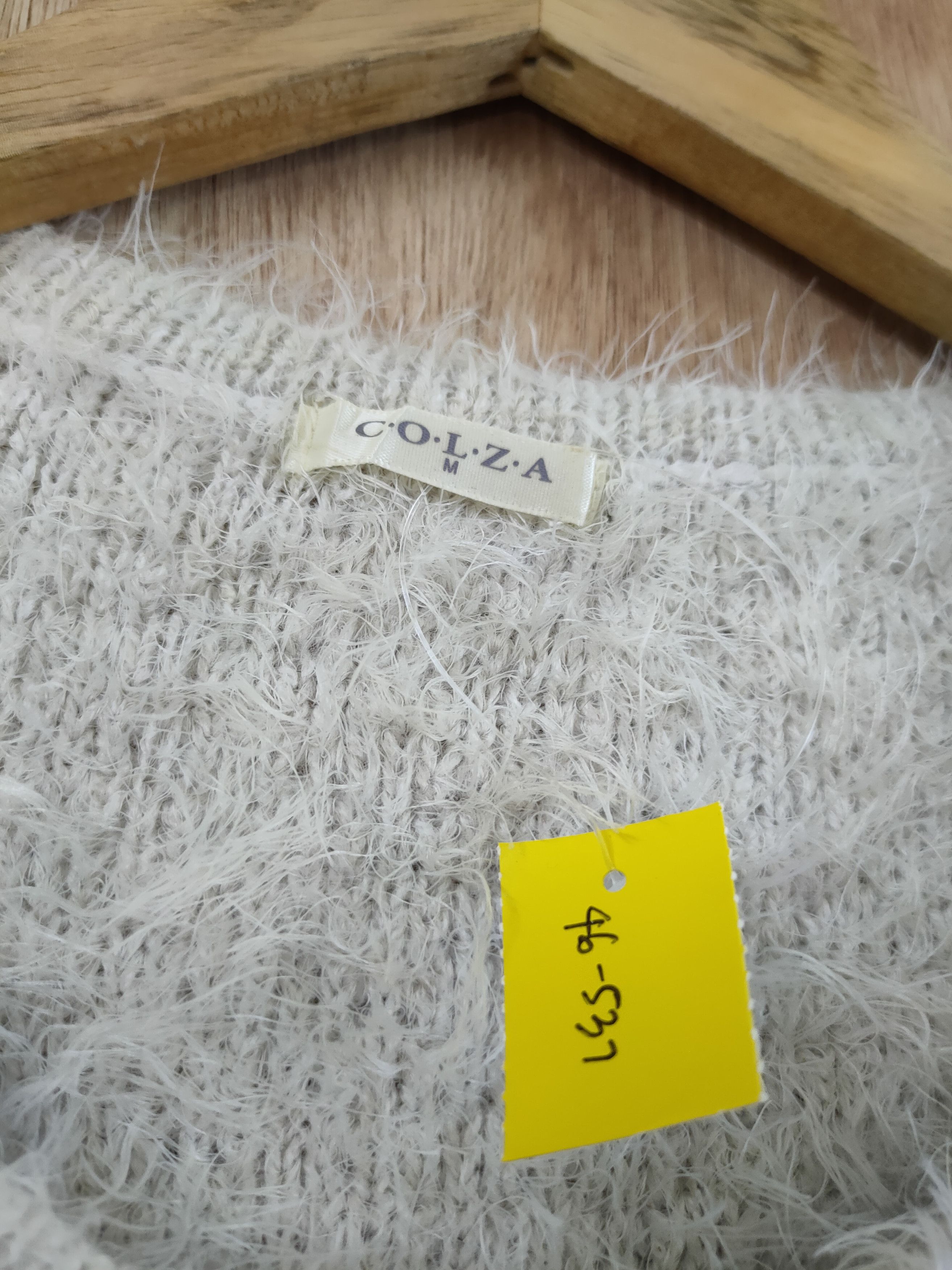 Homespun Knitwear D Colza croptop knitwear mohair soft fur shaggy japan#46-537 Size S / US 4 / IT 40 - 4 Thumbnail