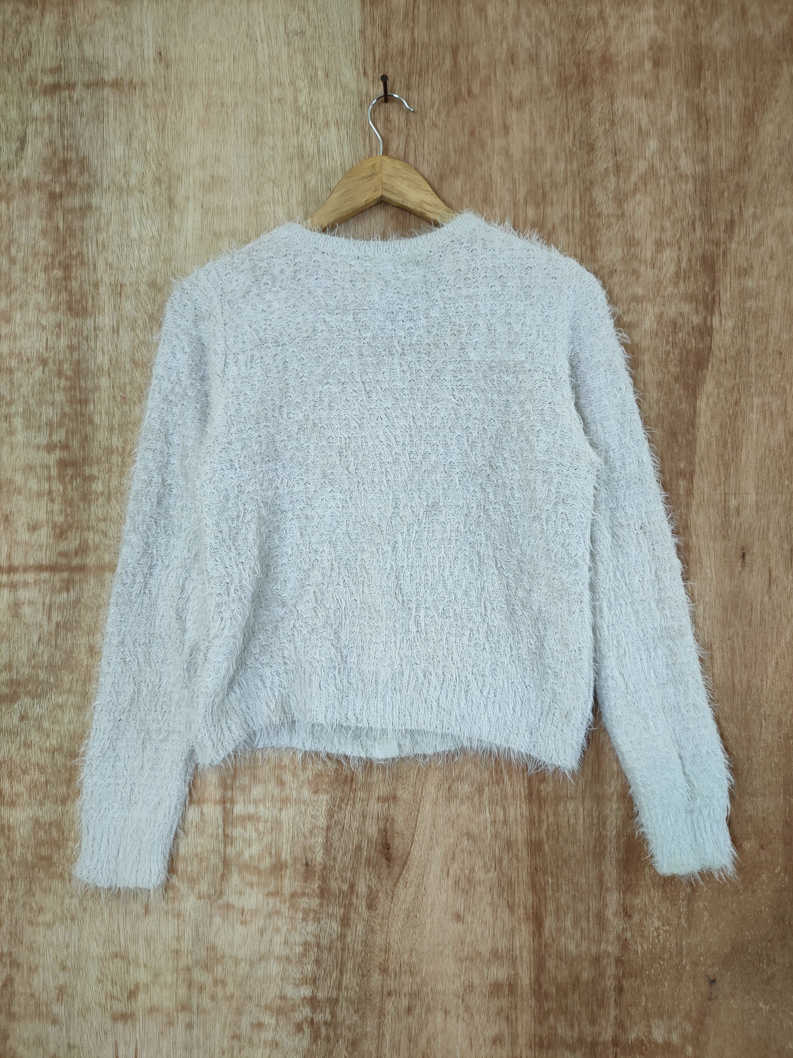 Homespun Knitwear D Colza croptop knitwear mohair soft fur shaggy japan#46-537 Size S / US 4 / IT 40 - 10 Thumbnail