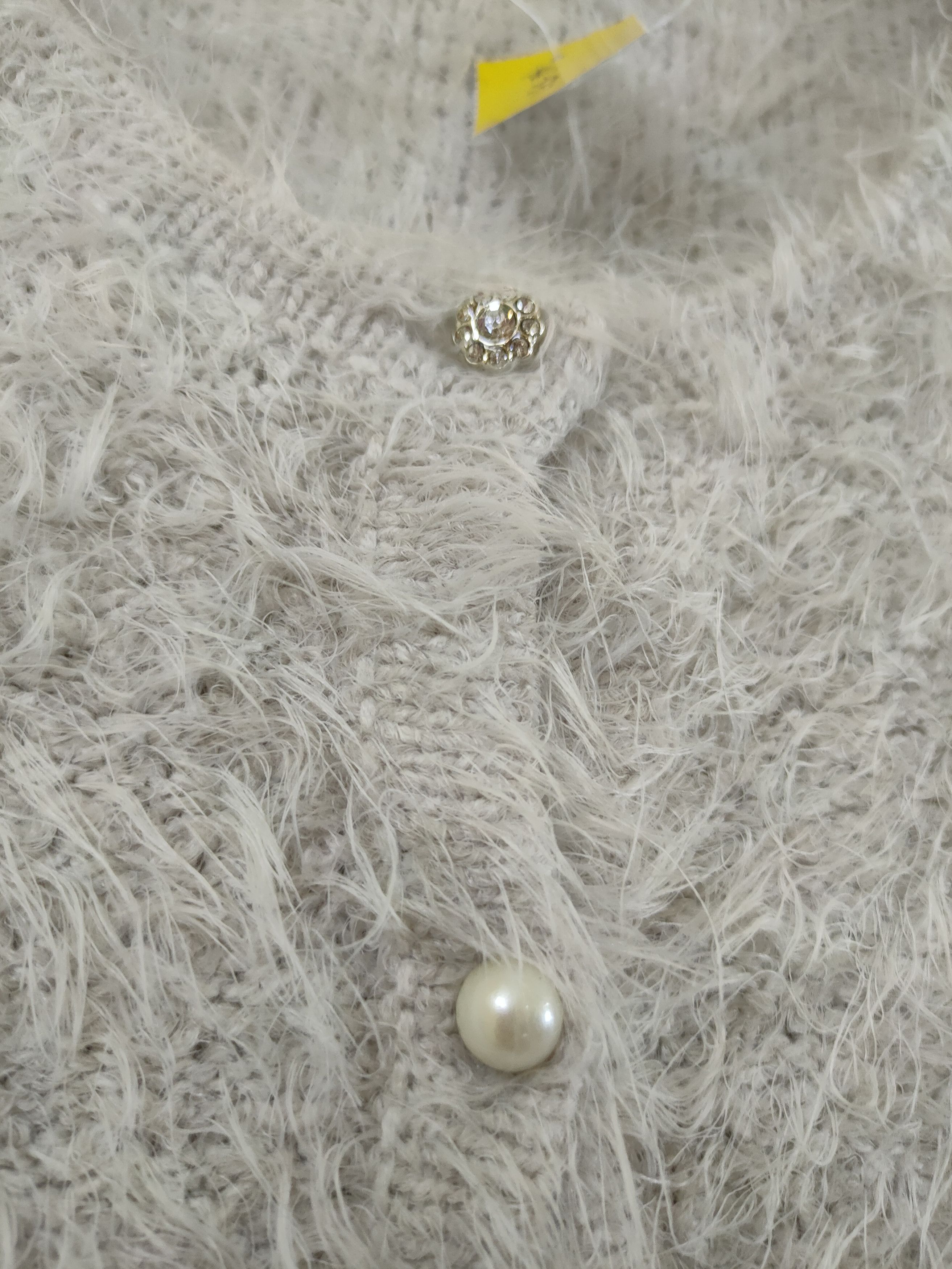 Homespun Knitwear D Colza croptop knitwear mohair soft fur shaggy japan#46-537 Size S / US 4 / IT 40 - 8 Thumbnail