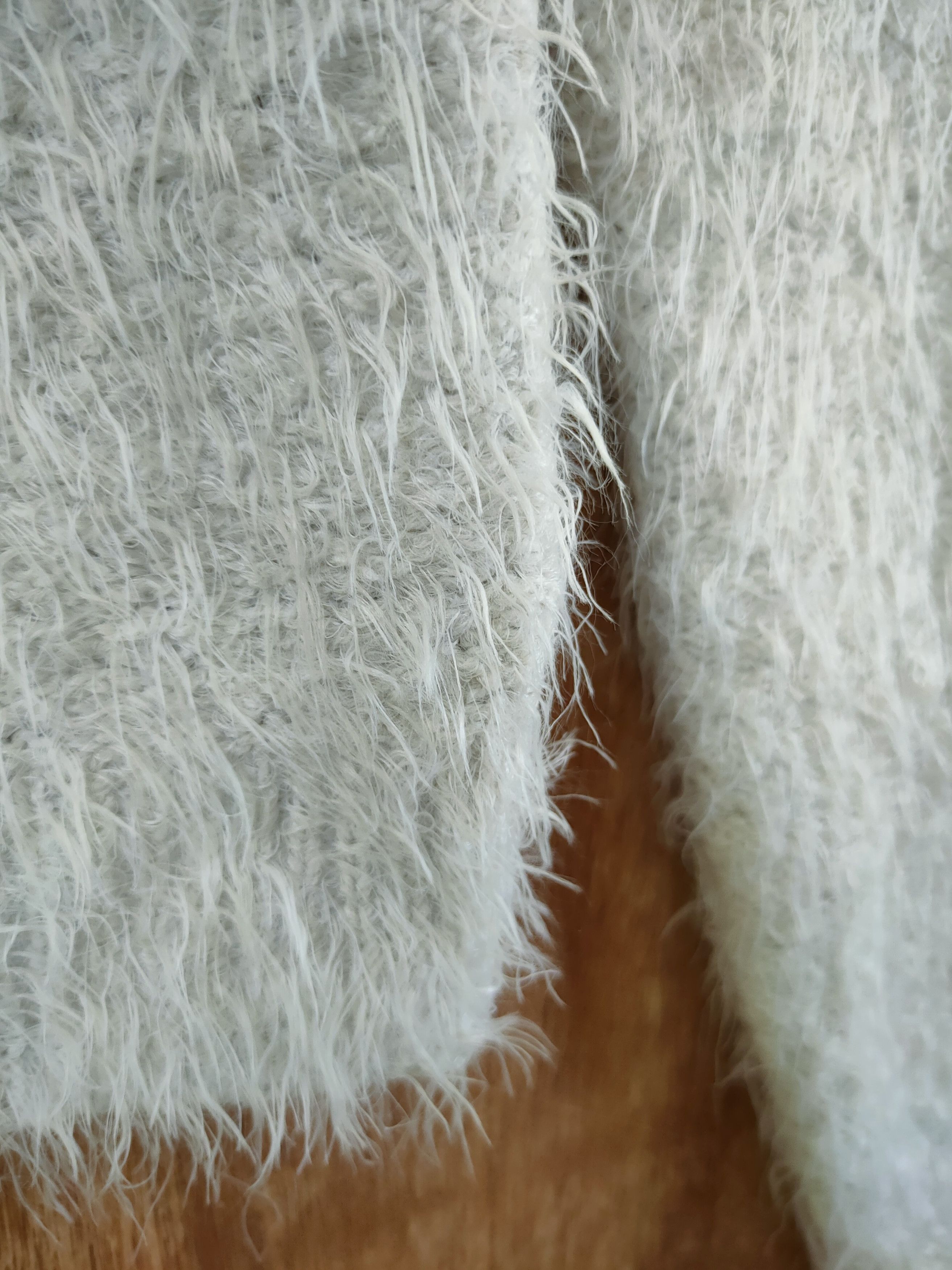 Homespun Knitwear D Colza croptop knitwear mohair soft fur shaggy japan#46-537 Size S / US 4 / IT 40 - 5 Thumbnail