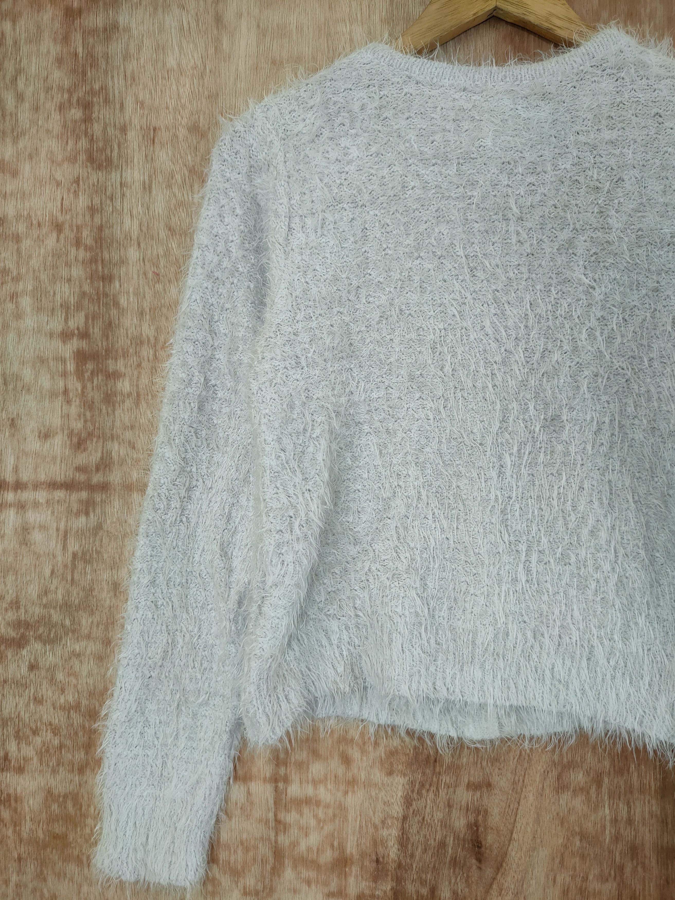Homespun Knitwear D Colza croptop knitwear mohair soft fur shaggy japan#46-537 Size S / US 4 / IT 40 - 11 Thumbnail