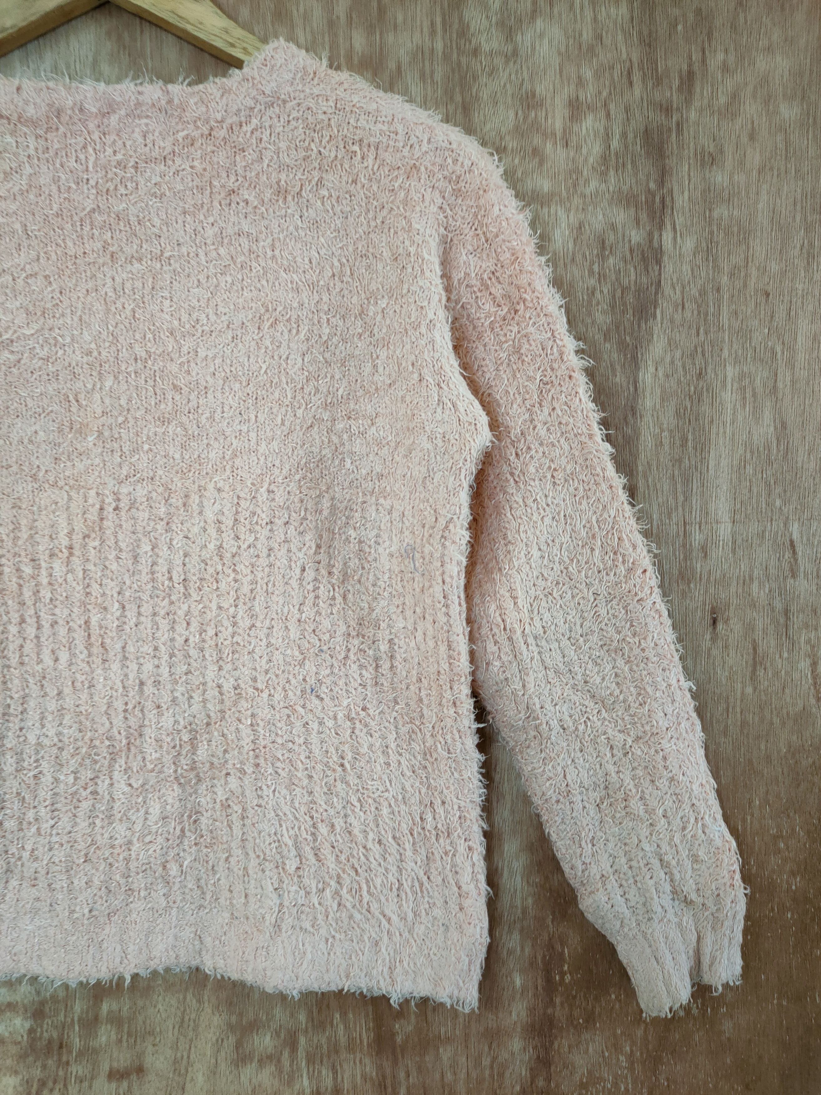 Homespun Knitwear DL Colza crop top knitwear mohair fur shaggy japan#46-533 Size S / US 4 / IT 40 - 9 Thumbnail