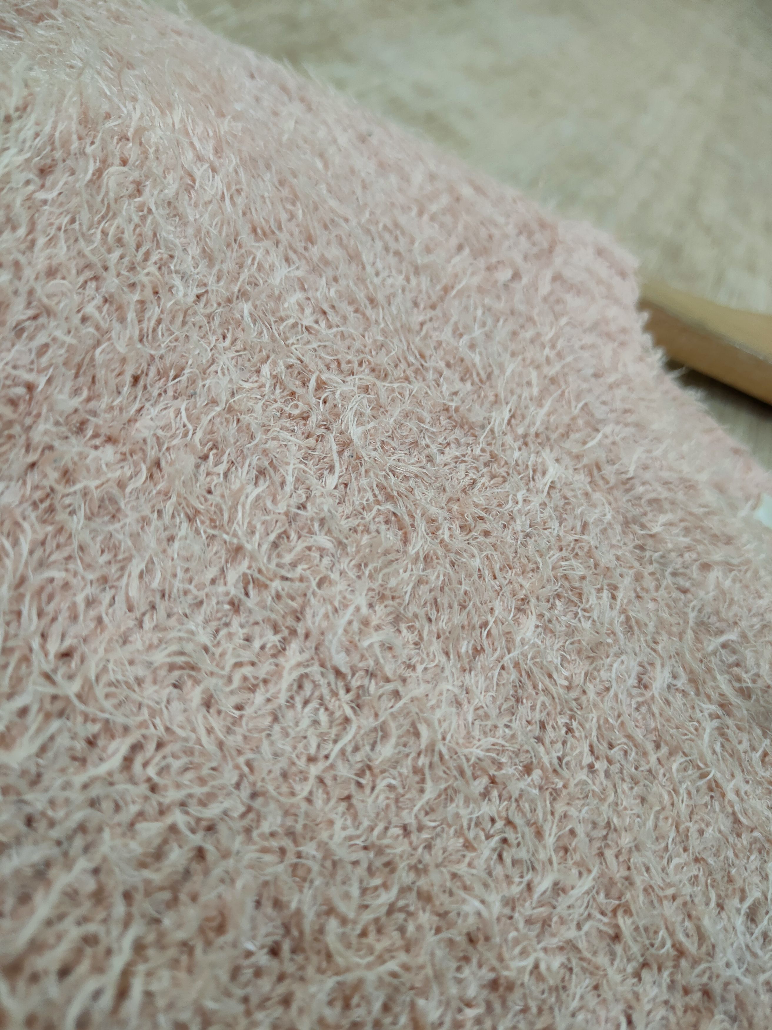 Homespun Knitwear DL Colza crop top knitwear mohair fur shaggy japan#46-533 Size S / US 4 / IT 40 - 5 Thumbnail