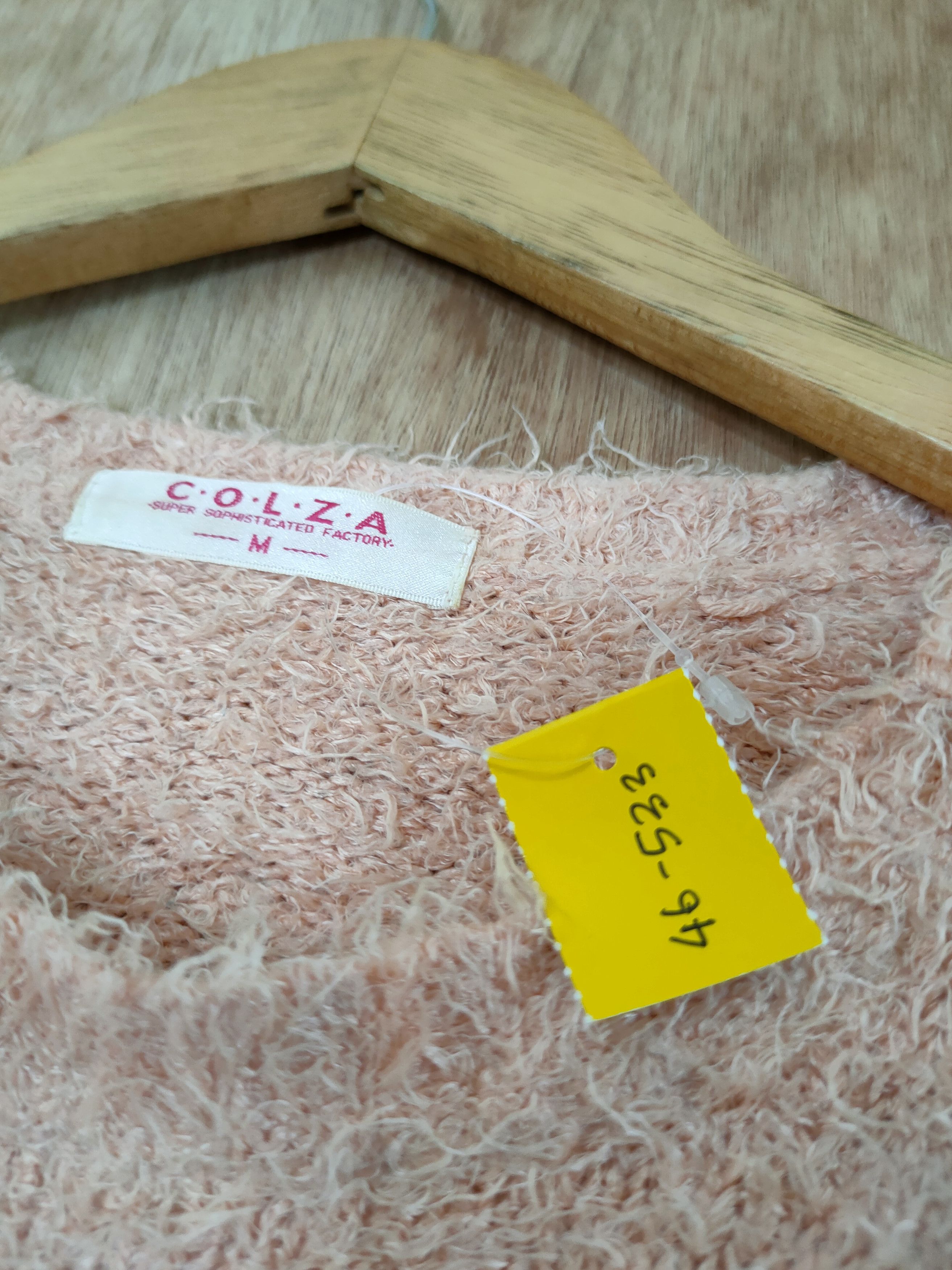 Homespun Knitwear DL Colza crop top knitwear mohair fur shaggy japan#46-533 Size S / US 4 / IT 40 - 4 Thumbnail
