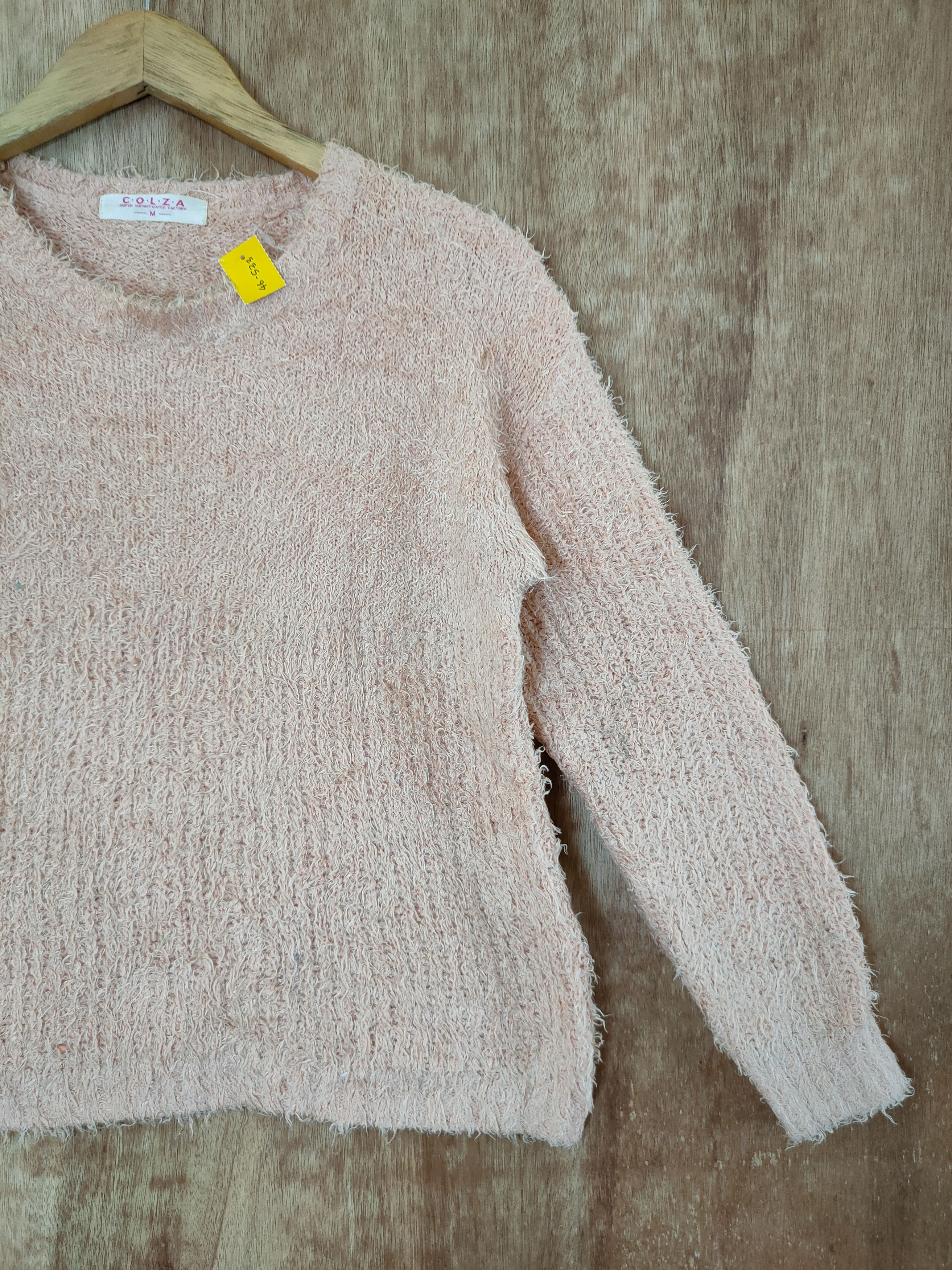Homespun Knitwear DL Colza crop top knitwear mohair fur shaggy japan#46-533 Size S / US 4 / IT 40 - 3 Thumbnail