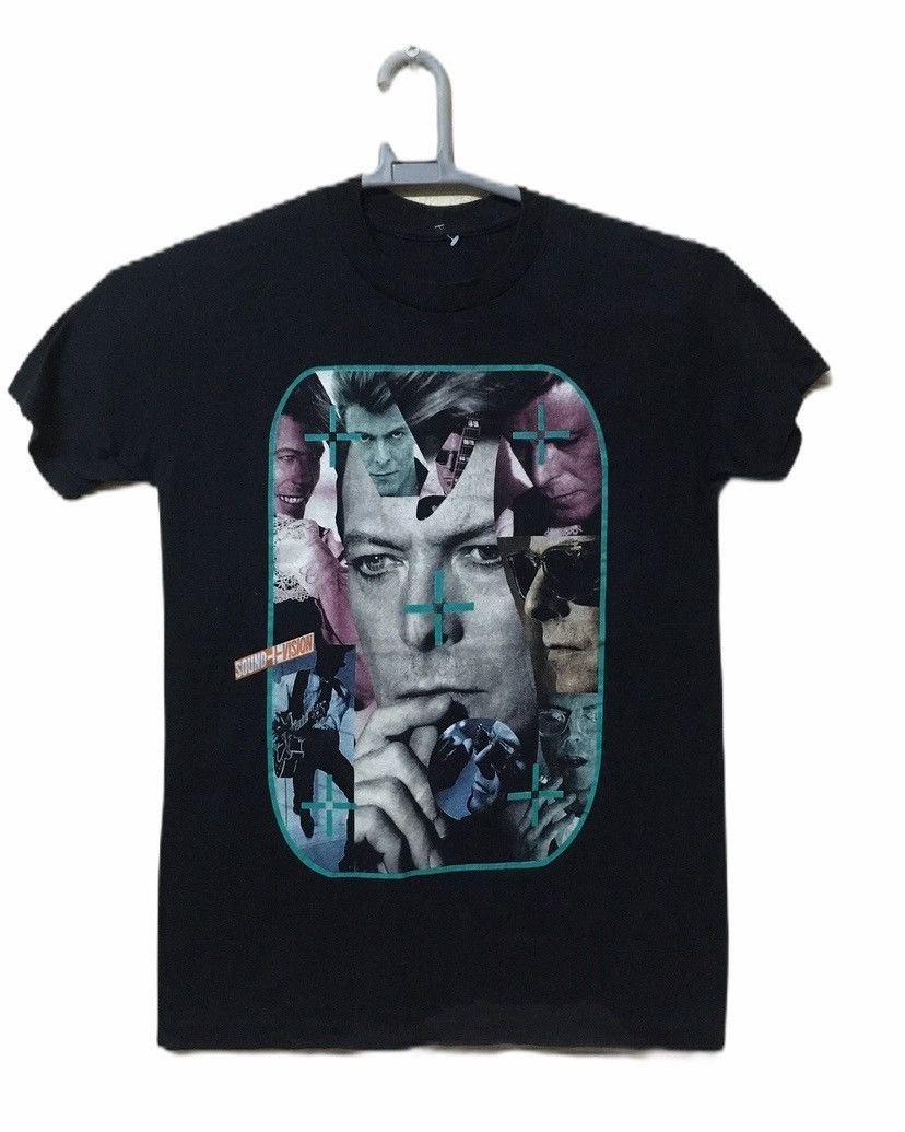 Band Tees Vintage 1990 David Bowie modern love sound vision Size US M / EU 48-50 / 2 - 1 Thumbnail