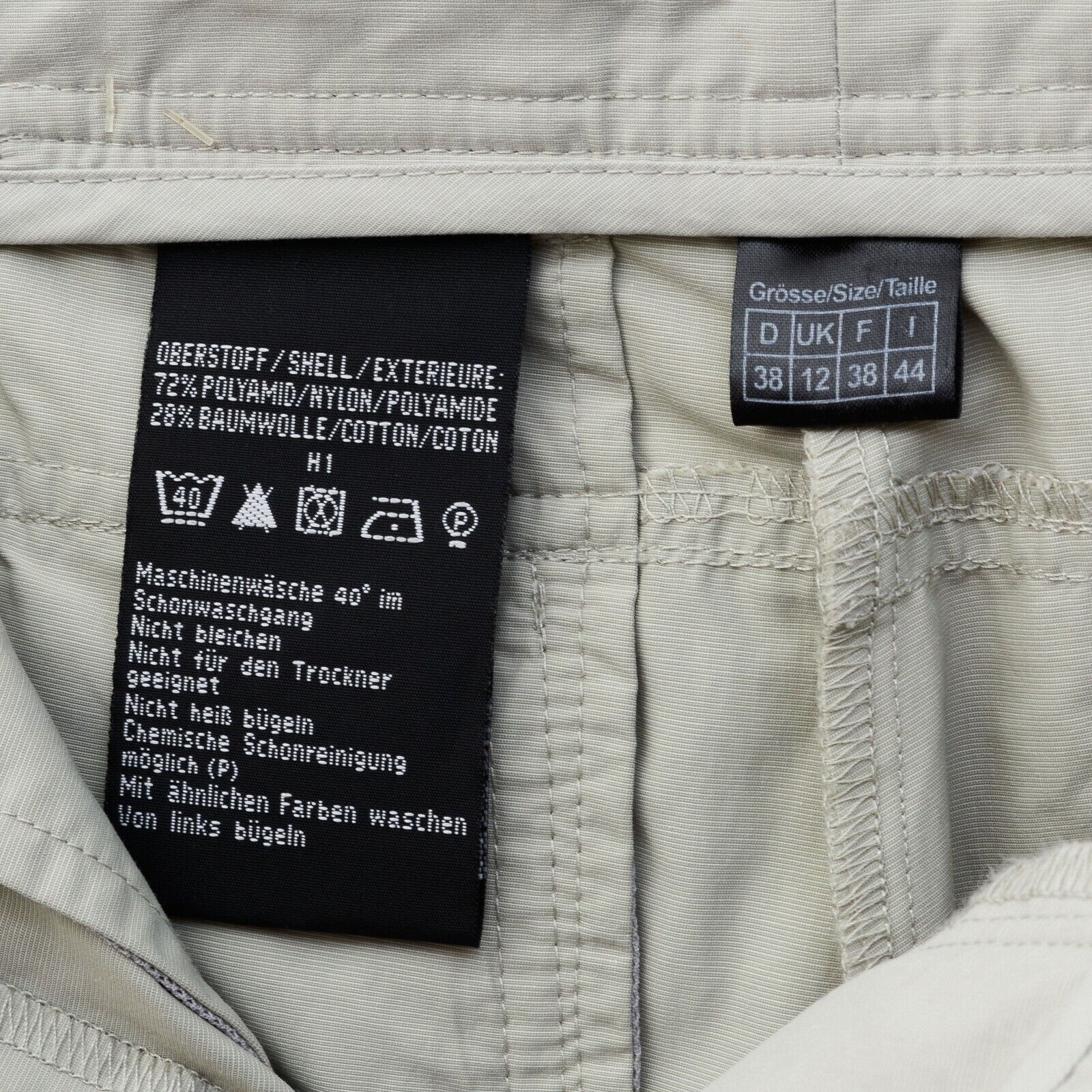 Other SCHOFFEL Travel Pants Trousers UK 12 Hiking EU 38 Walking Size 30" / US 8 / IT 44 - 6 Thumbnail