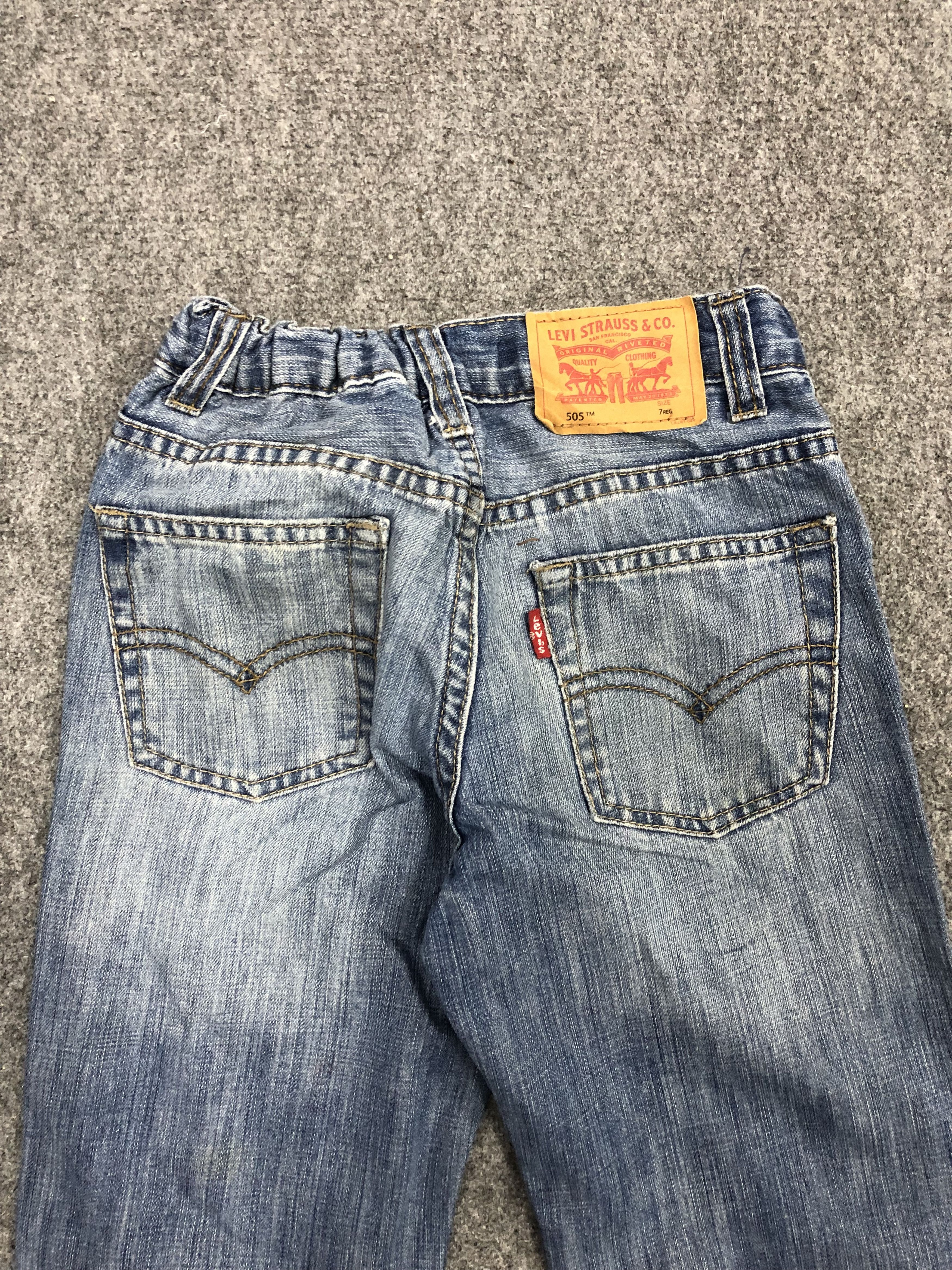 Levi's Vintage Levis 505 Sun Faded Jeans DP1227 Size US 26 / EU 42 - 4 Thumbnail