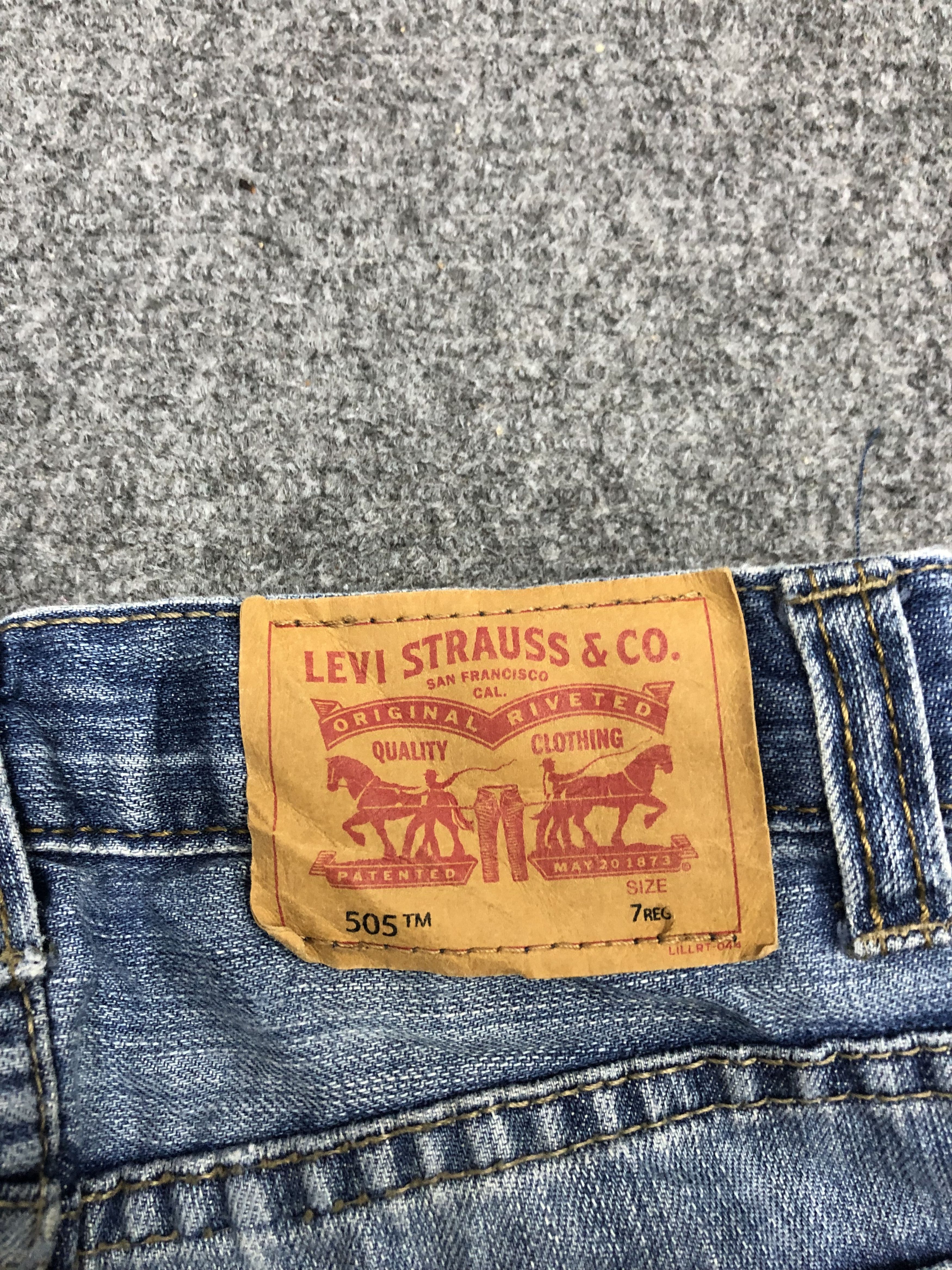 Levi's Vintage Levis 505 Sun Faded Jeans DP1227 Size US 26 / EU 42 - 5 Thumbnail