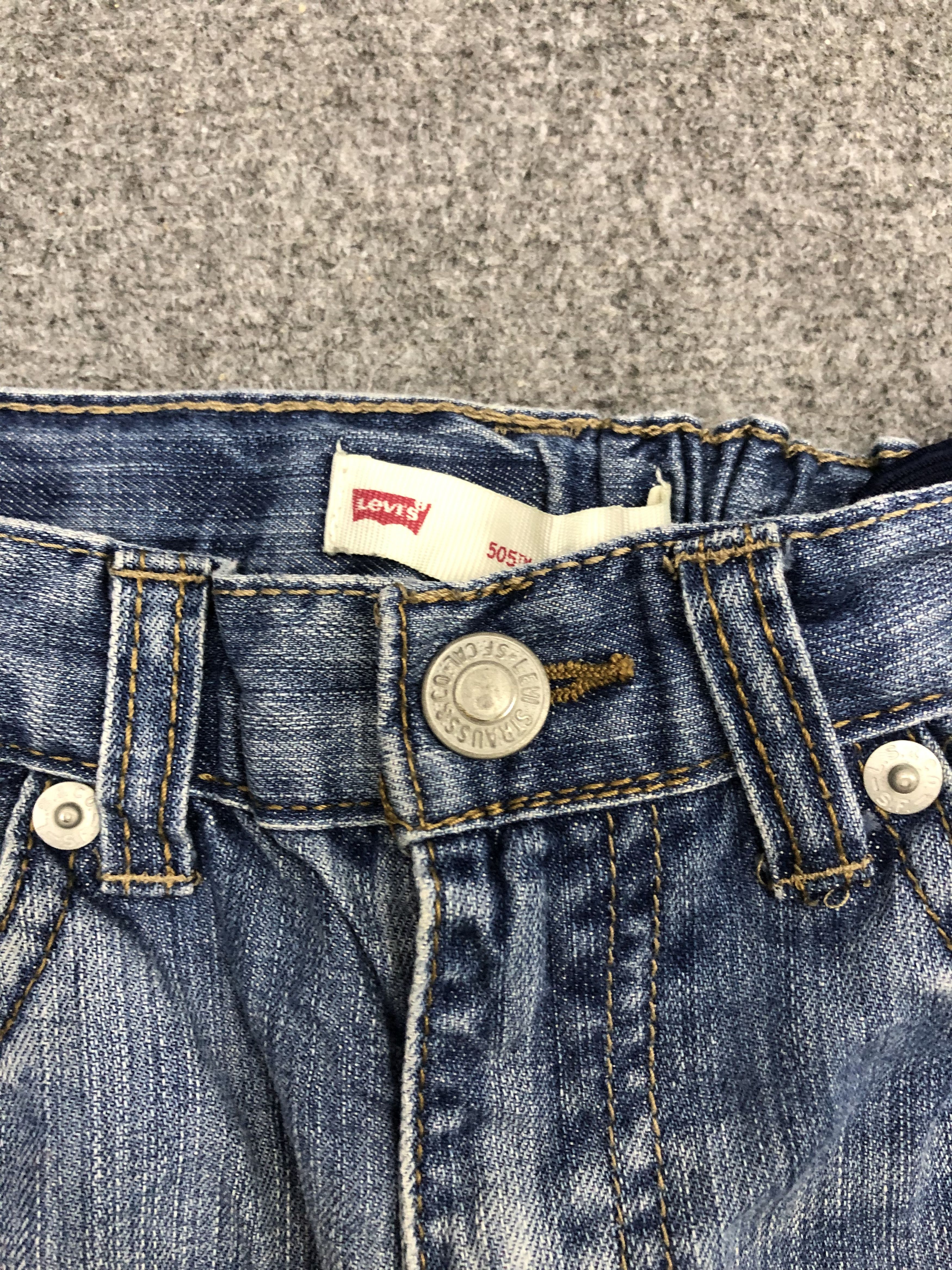 Levi's Vintage Levis 505 Sun Faded Jeans DP1227 Size US 26 / EU 42 - 10 Thumbnail