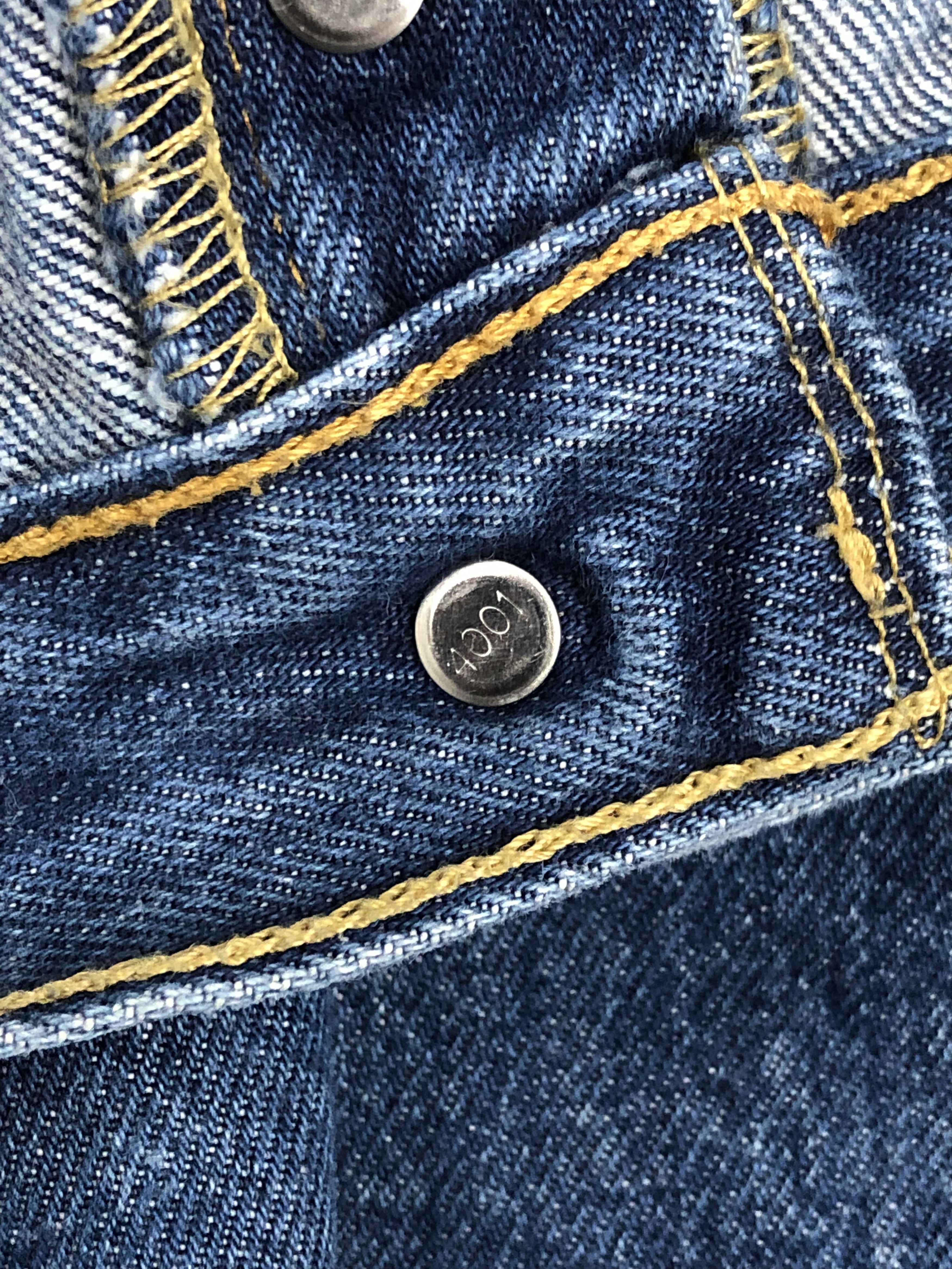 Levi's Vintage Levis 501 Blue Denim Jeans DP1518 Size US 44 / EU 60 - 12 Thumbnail