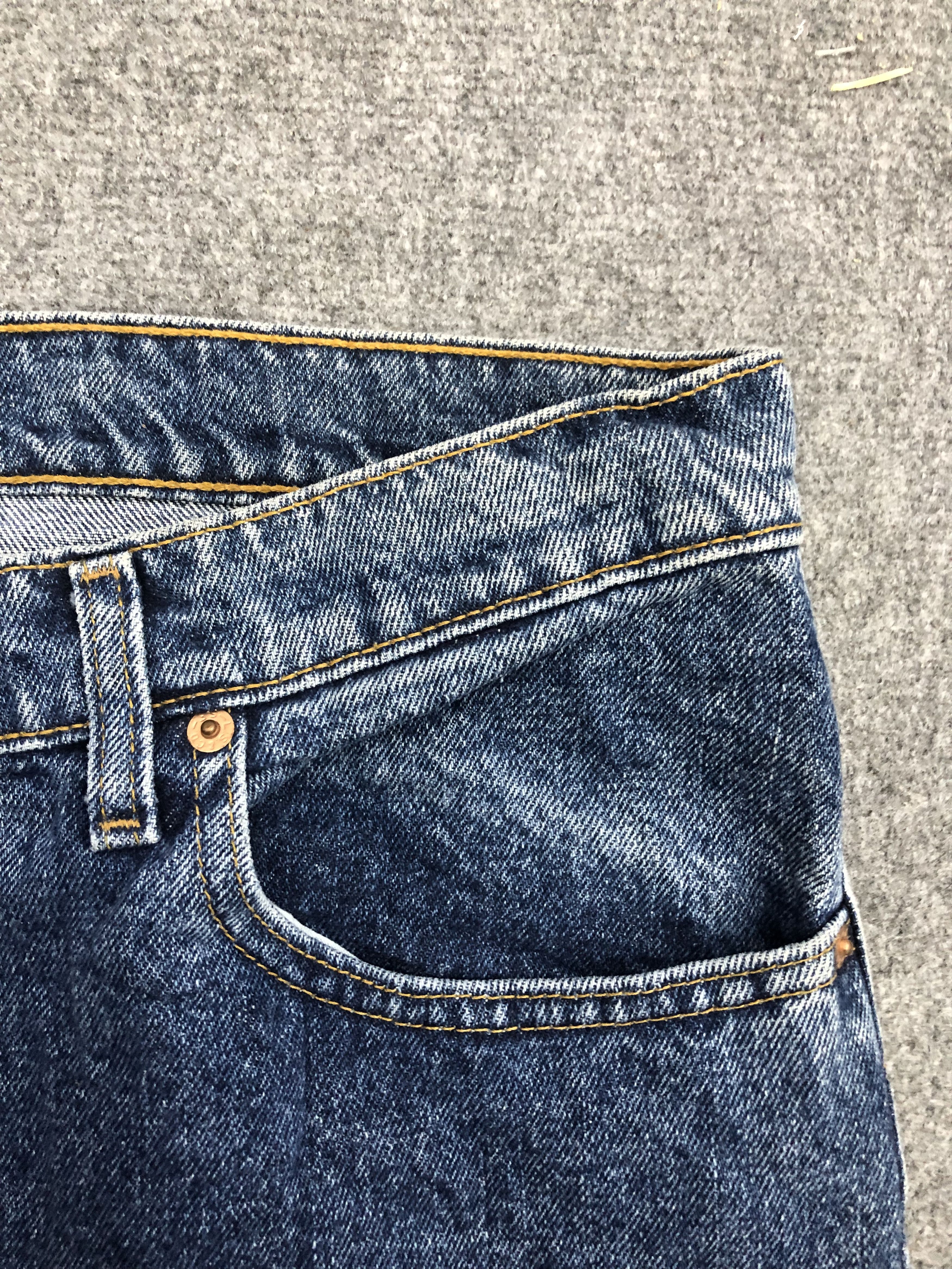 Levi's Vintage 90s Levis 505 Denim Jeans DP1237 Size US 37 - 6 Thumbnail