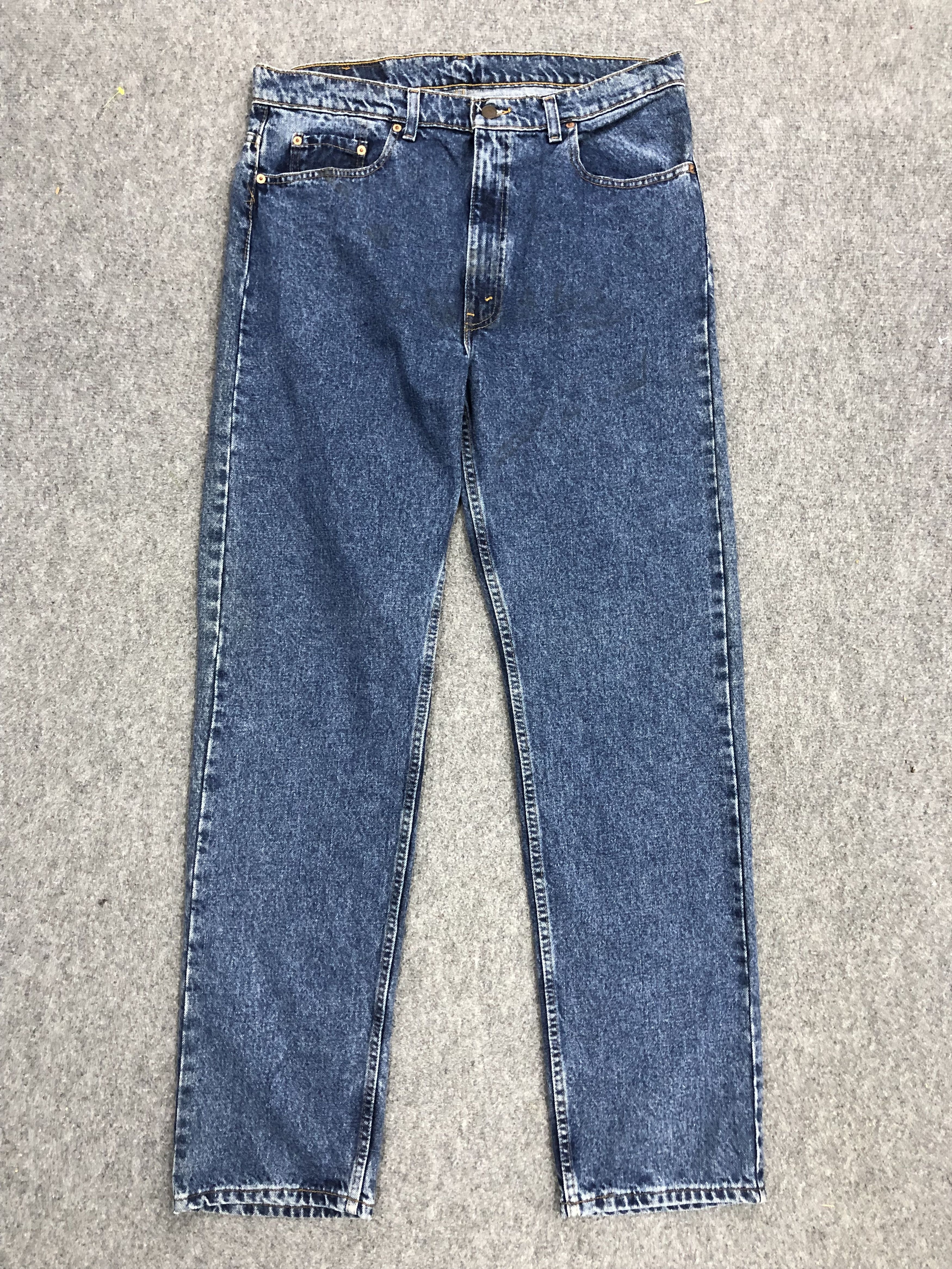 Levi's Vintage 90s Levis 505 Denim Jeans DP1237 Size US 37 - 1 Thumbnail
