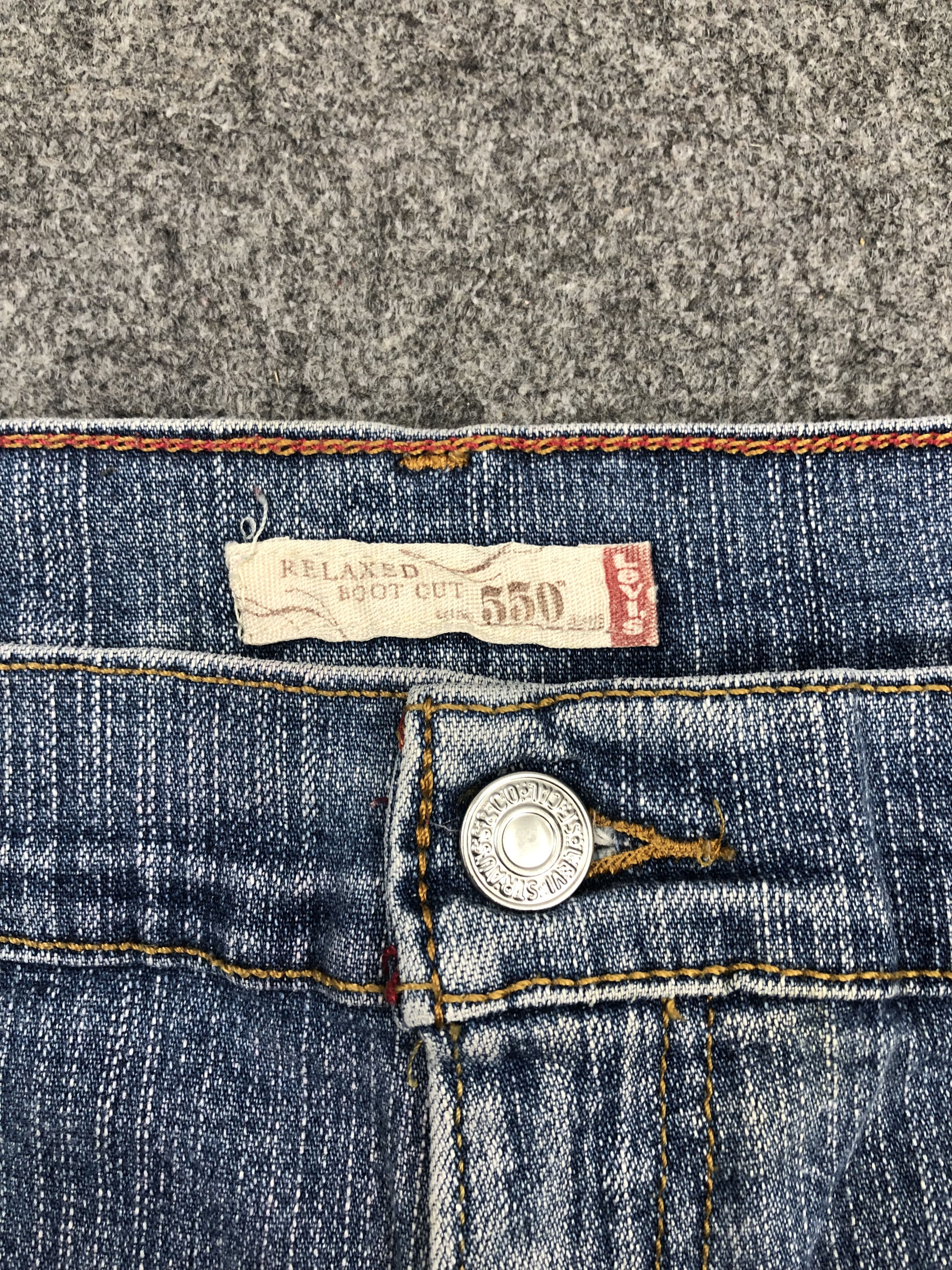 Levi's Vintage Levis 550 Bootcut Jeans DP1536 Size US 38 / EU 54 - 9 Thumbnail