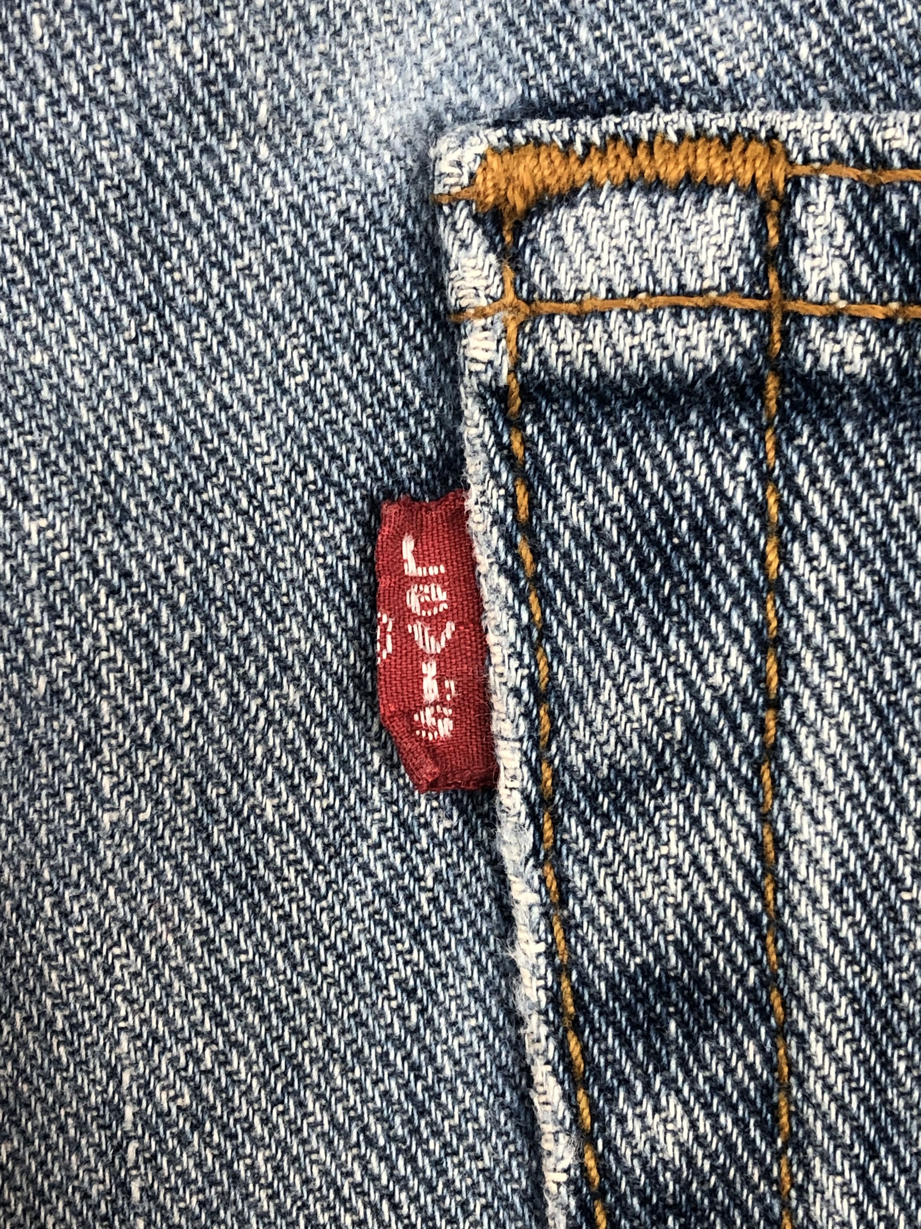 Levi's Vintage Levis 505 Faded Blue Denim DP1534 Size US 37 - 6 Thumbnail
