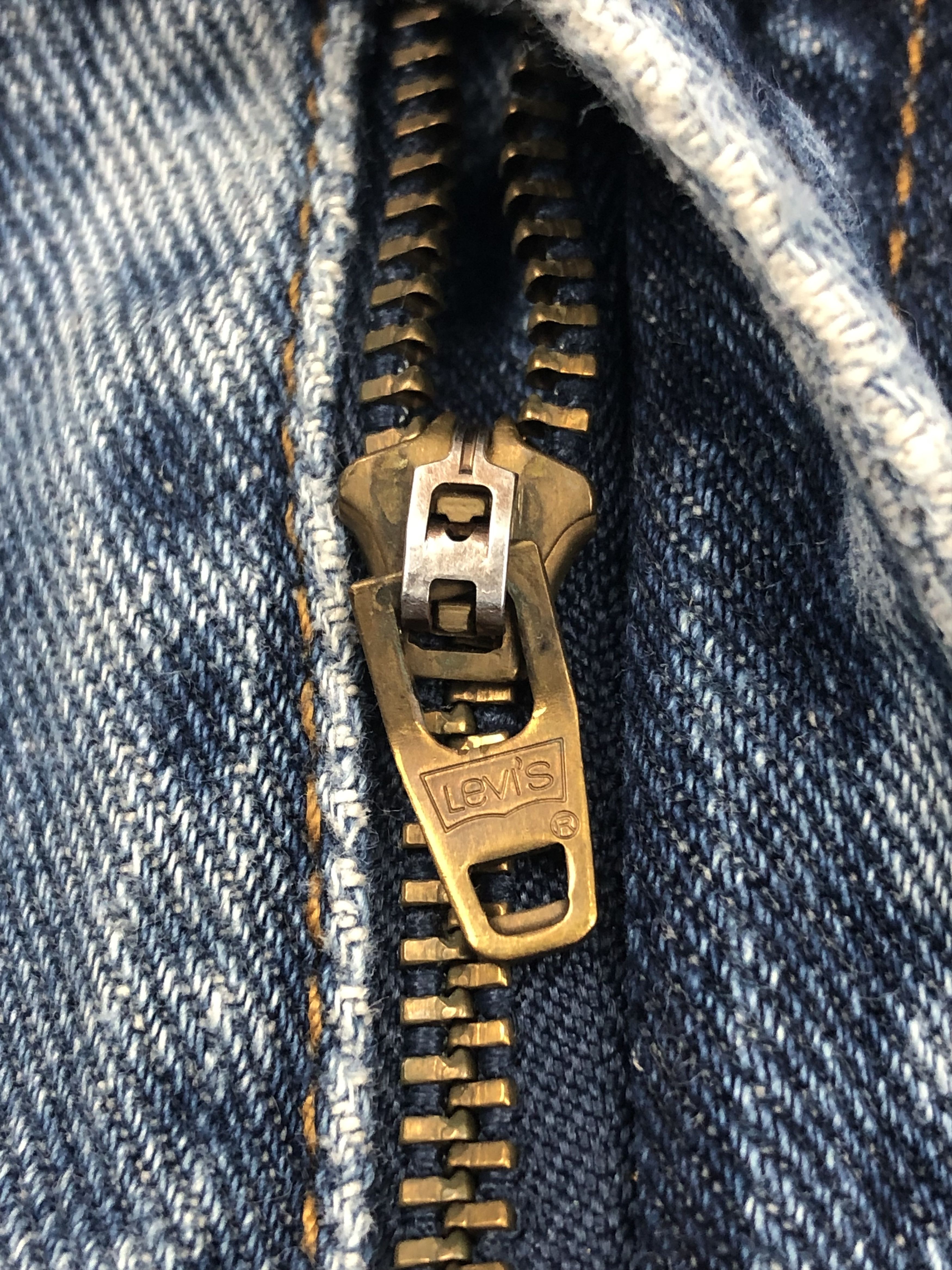 Levi's Vintage Levis 505 Faded Blue Denim DP1534 Size US 37 - 11 Thumbnail