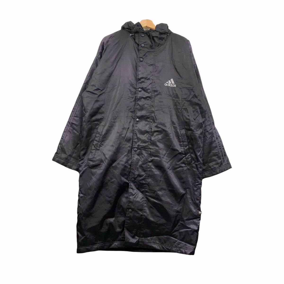 Adidas Vintage ADIDAS WINDBREAKER TRACK Fleece Long Jacket Size US L / EU 52-54 / 3 - 2 Thumbnail