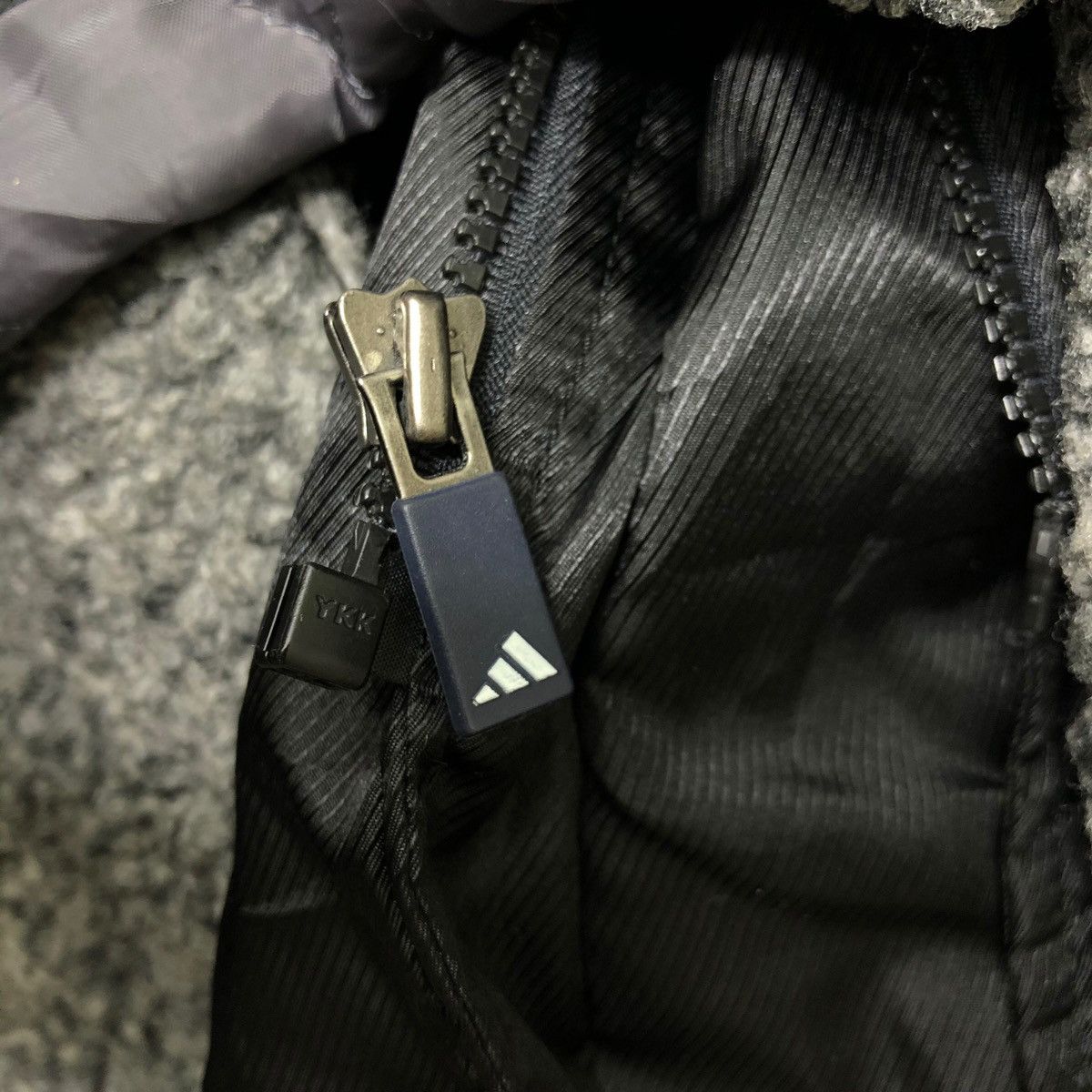 Adidas Vintage ADIDAS WINDBREAKER TRACK Fleece Long Jacket Size US L / EU 52-54 / 3 - 7 Thumbnail