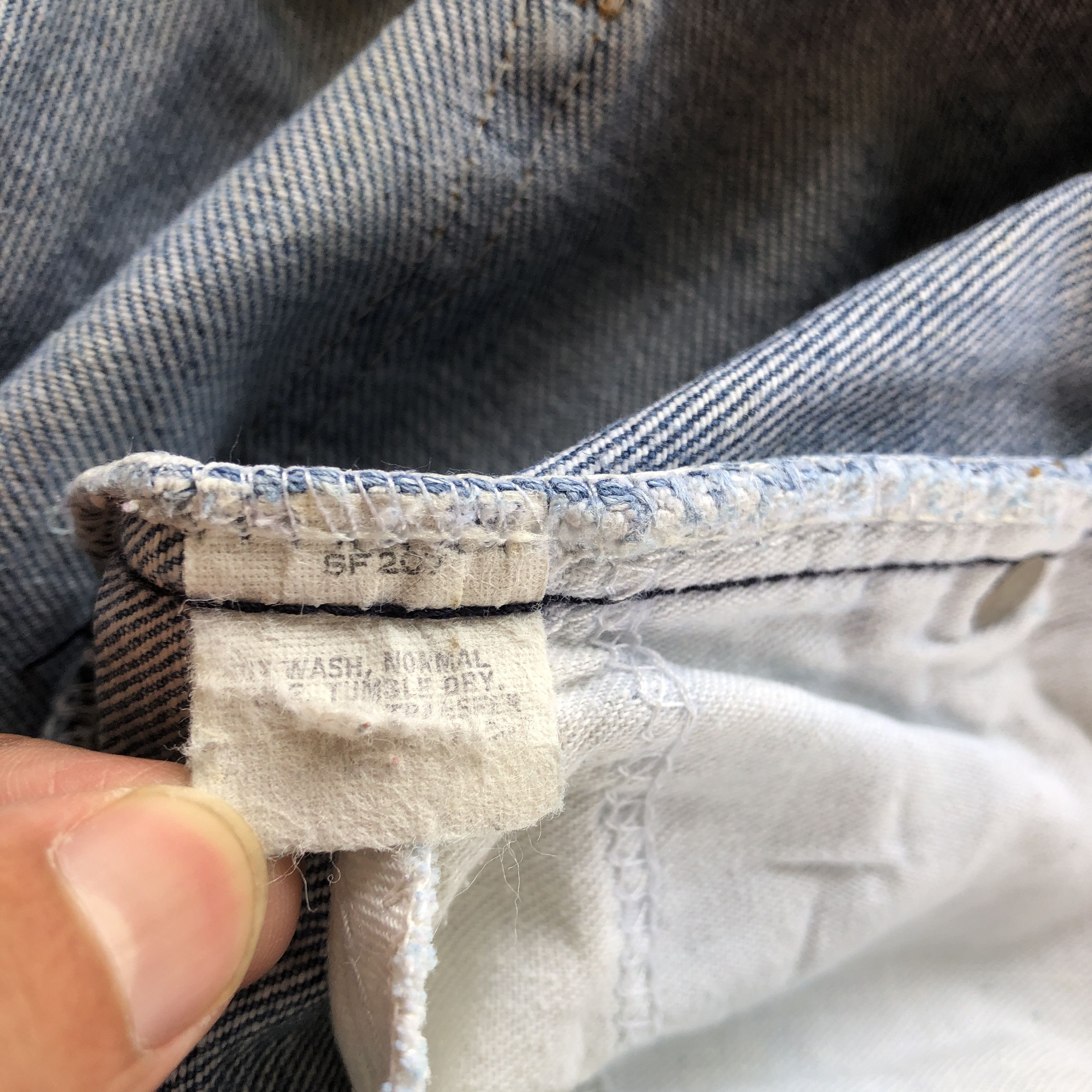 Levi's Vintage 80s Levis Orange Tab Jeans Levis Light Wash Denim Size 32" / US 10 / IT 46 - 11 Thumbnail