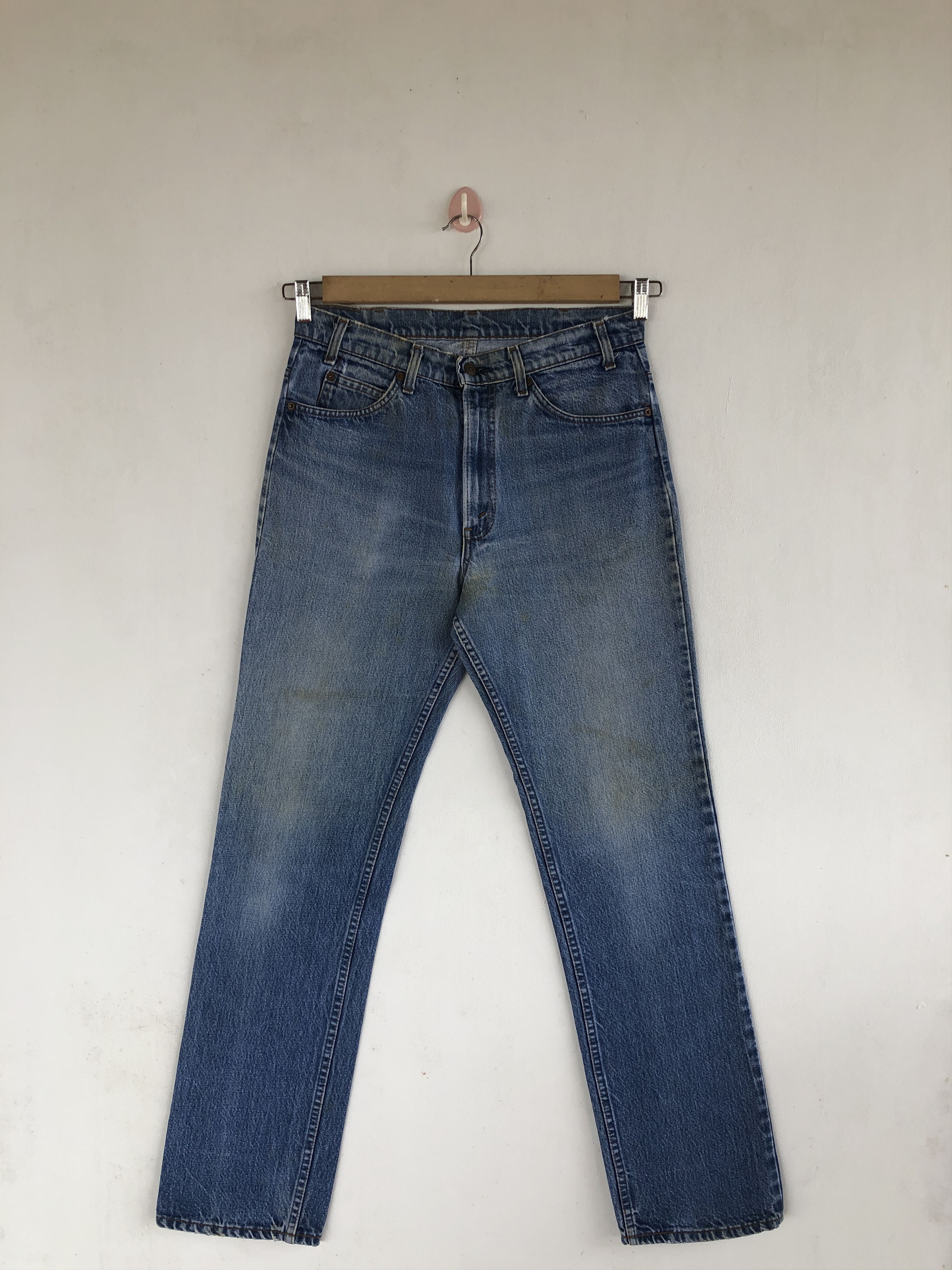 Levi's Vintage 80s Levis Orange Tab Jeans Levis Light Wash Denim Size 32" / US 10 / IT 46 - 1 Thumbnail