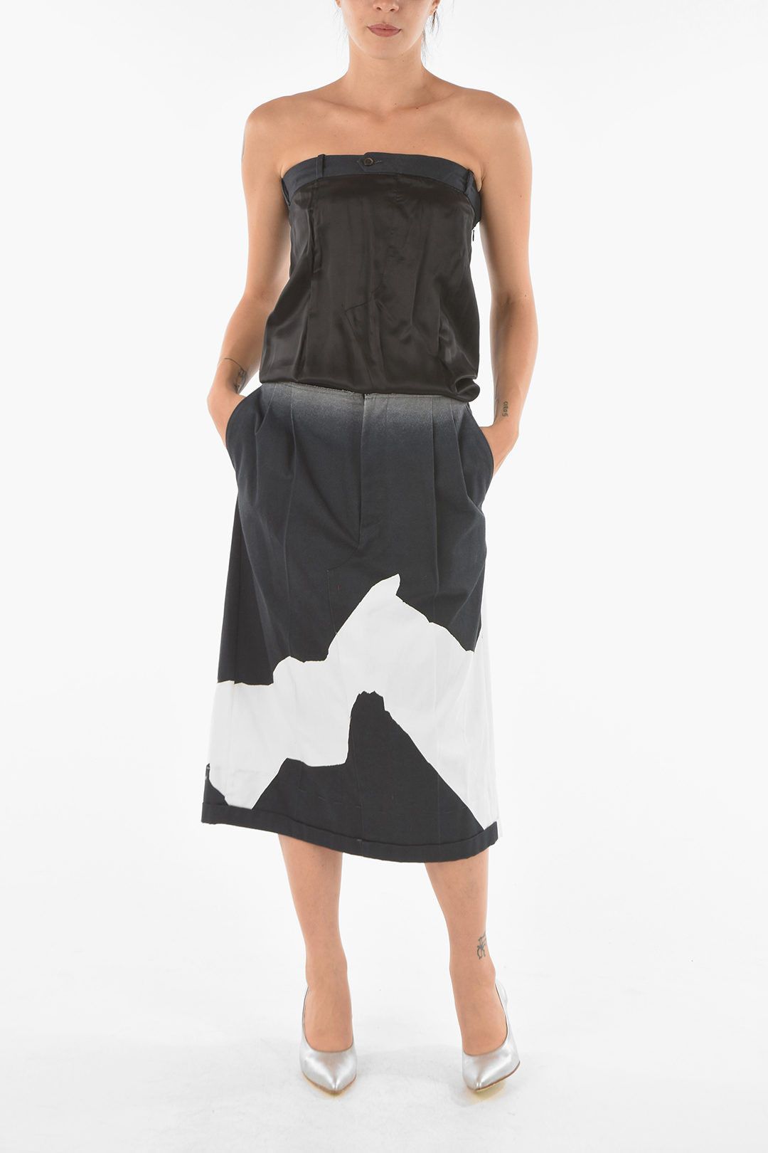Midi Dresses in Multicolor