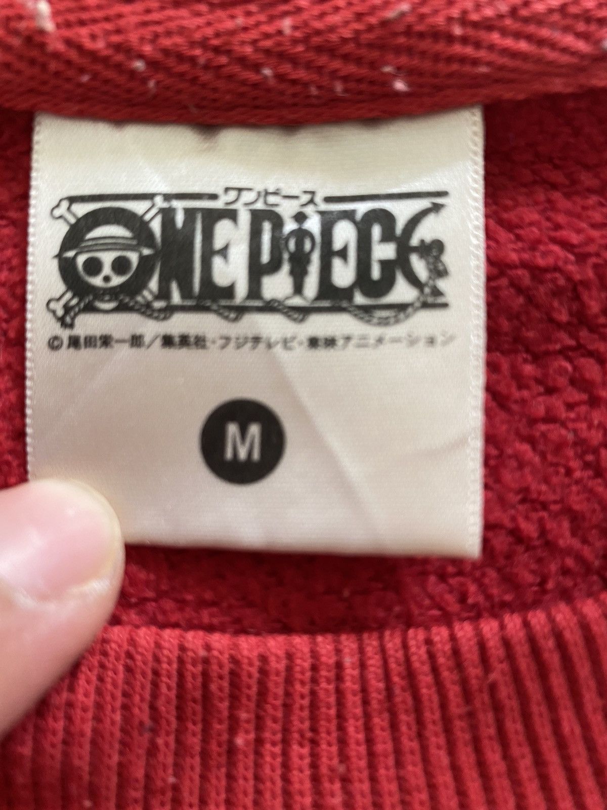 One Piece × Vintage Vintage One Piece Sweatshirt overprint nice design Size US M / EU 48-50 / 2 - 15 Thumbnail